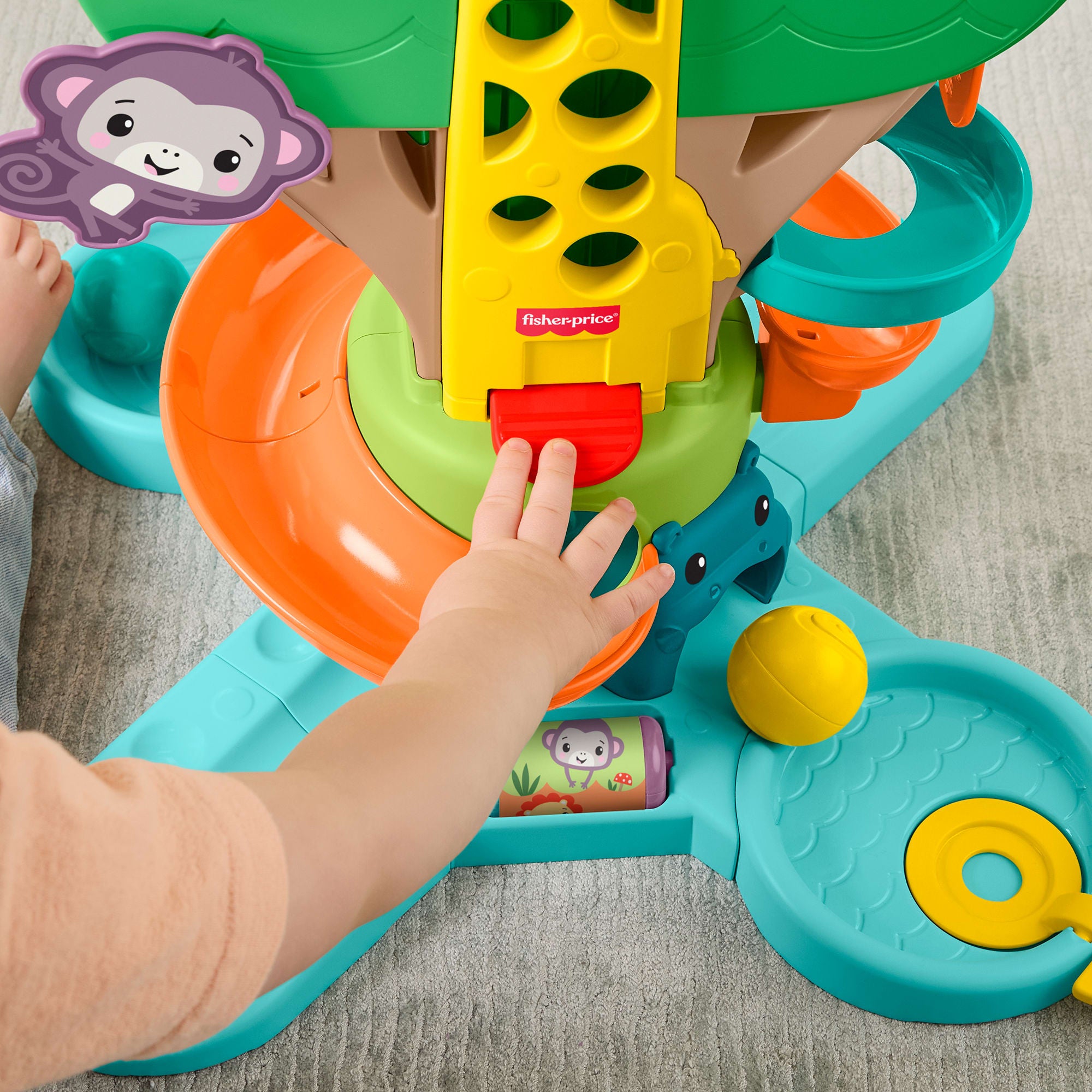 Fisher-Price Infant-Learning Juguete para Beb??s Arbol de Actividades 2 en 1 - Image 4