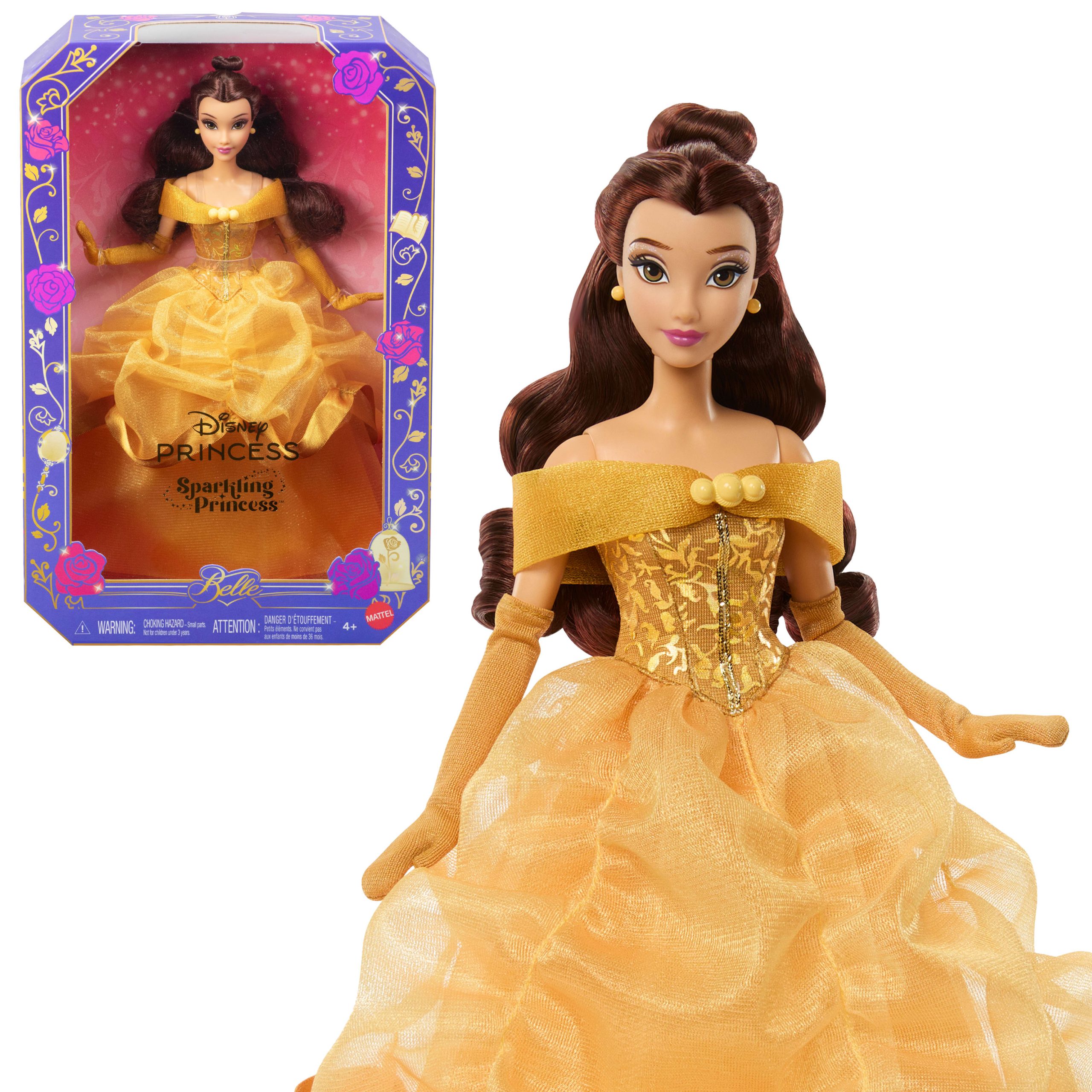 Disney Princesses ??tincelantes Poup??e Belle
