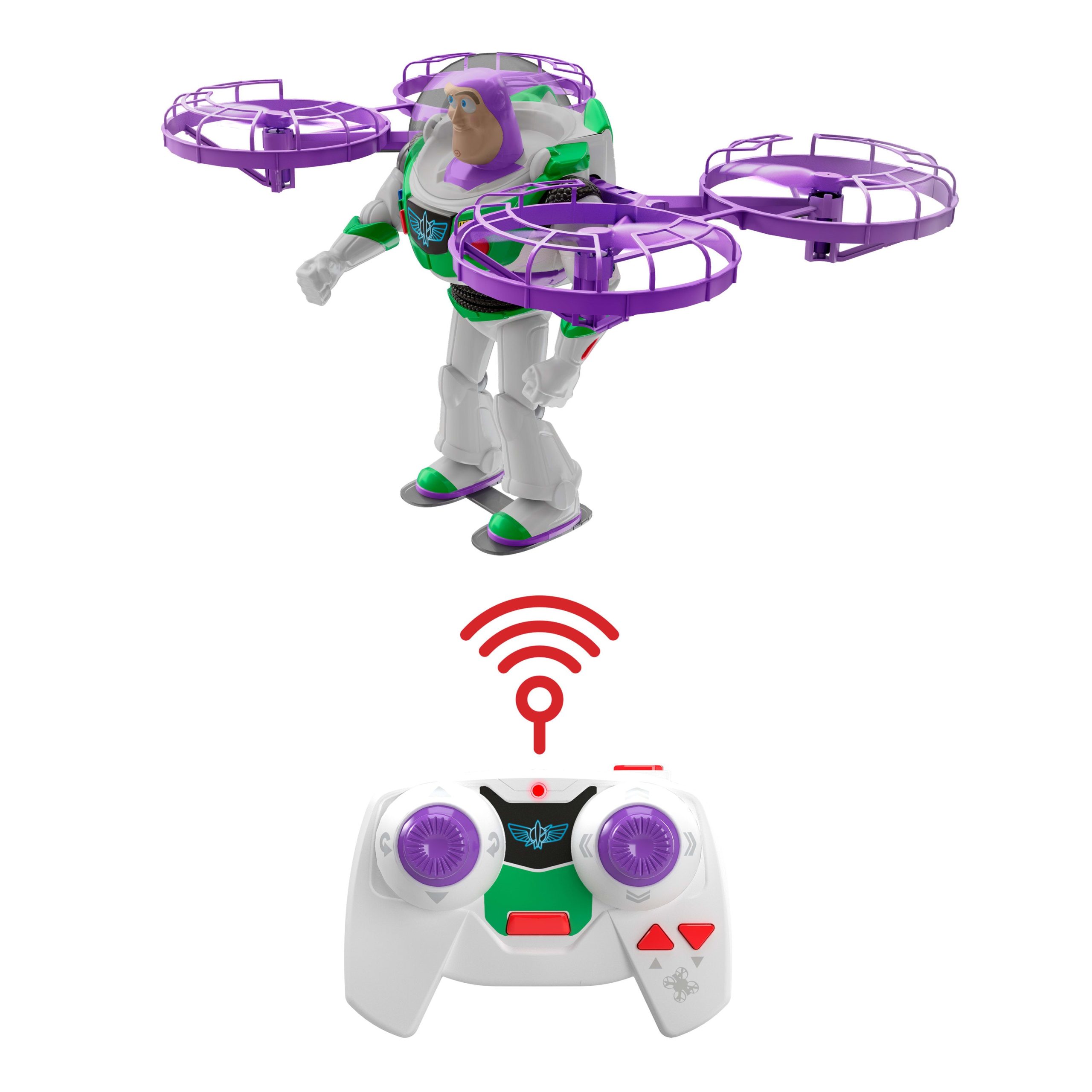 Disney Pixar Toy Story 5 Figura de A??o Buzz Lightyear Hi-Tech Edition RC - Image 3