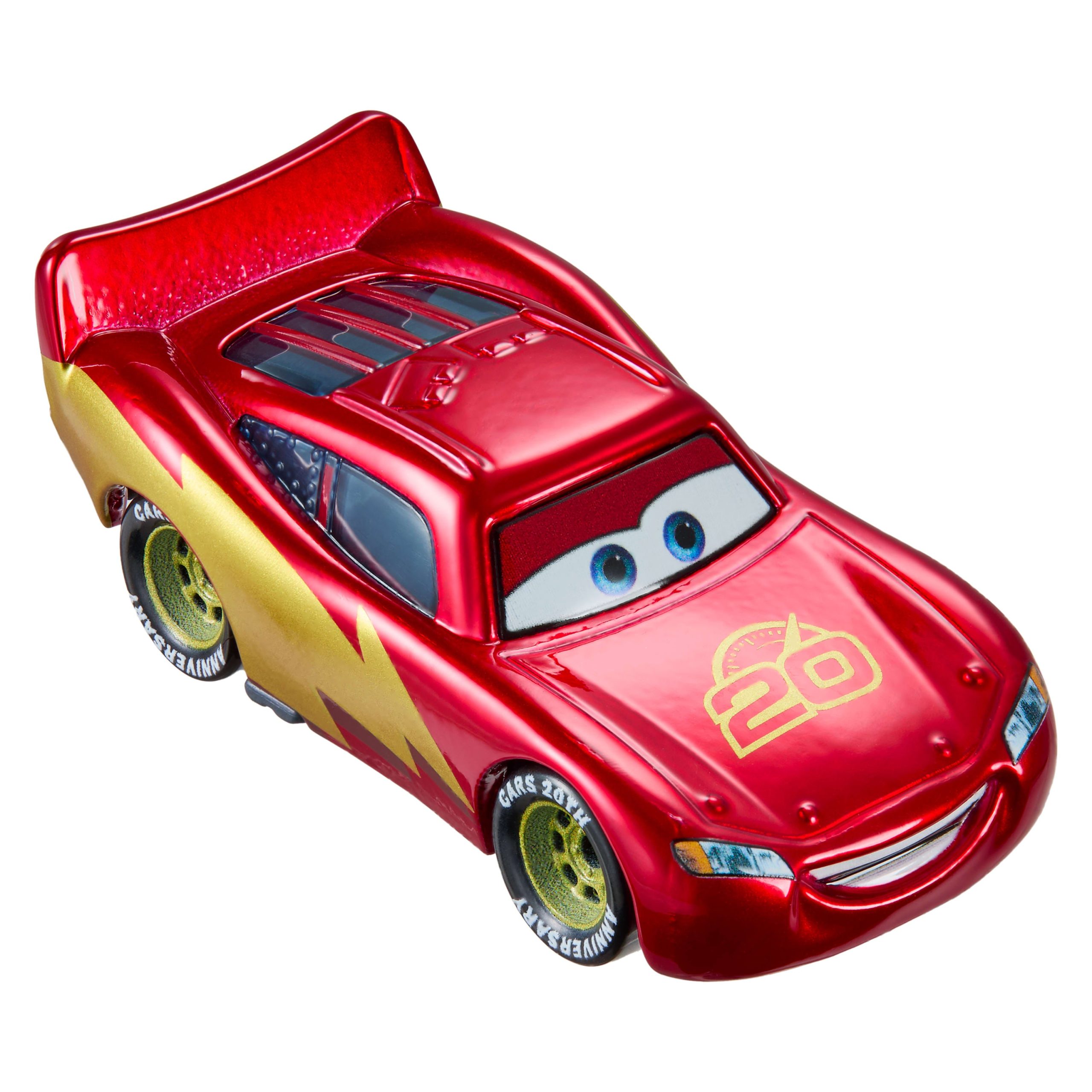 Carros da Disney e Pixar Diecast Ve??culo de Brinquedo Carro De Anivers??rio Pacote Com 5 - Image 2