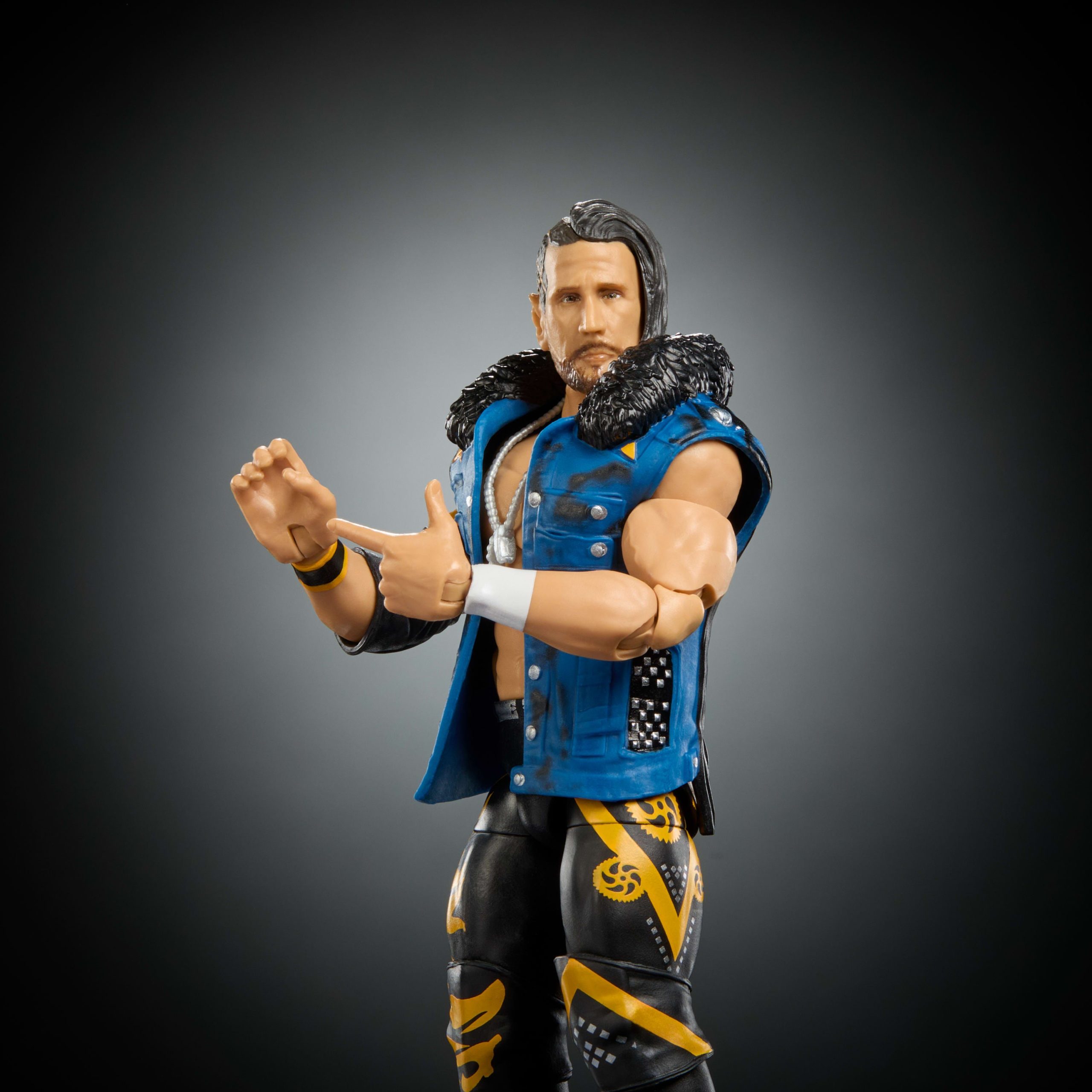 WWE Elite Alex Shelley Action Figure. Series #124. 6-inch Collectible With Articulation & Accessories - Image 3