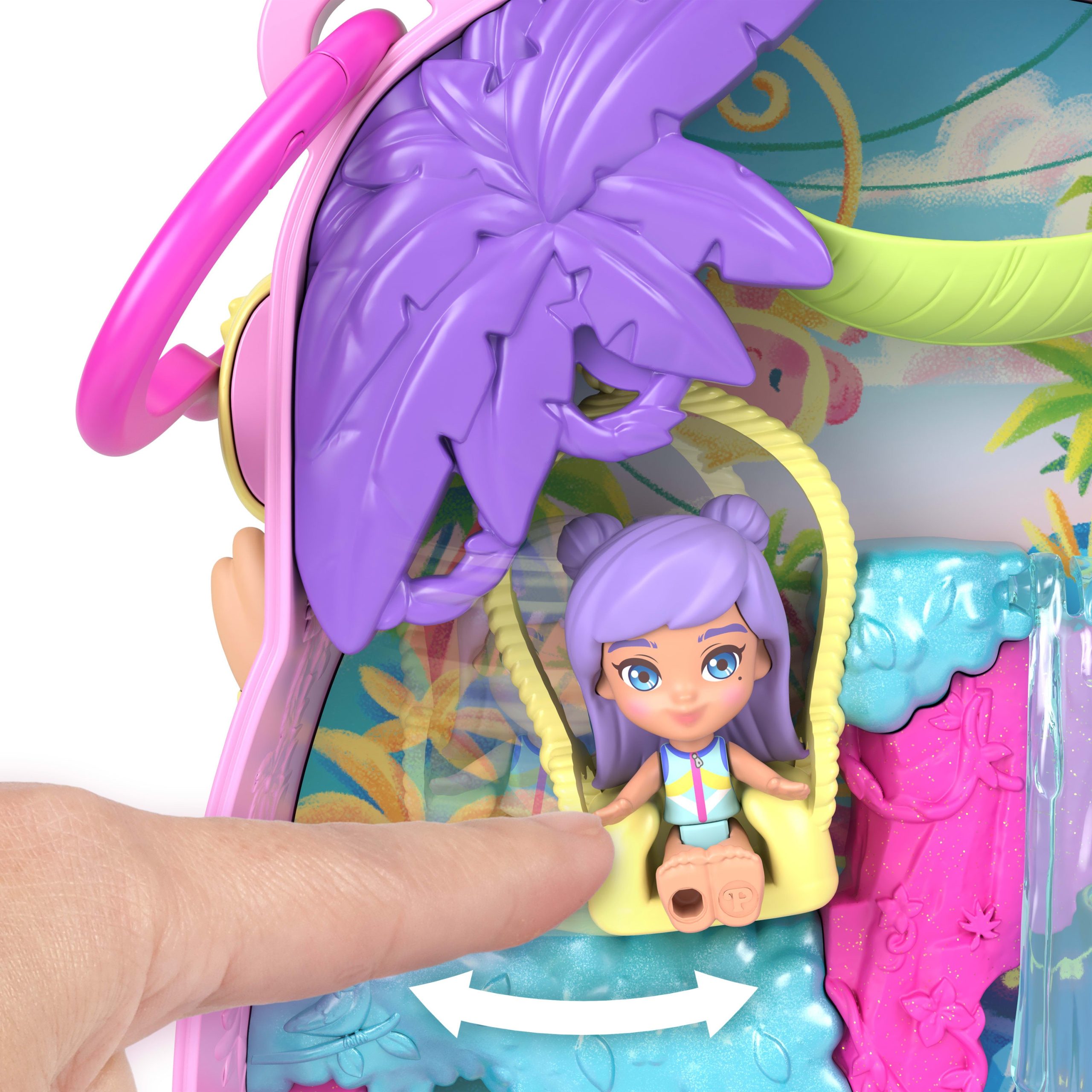 Polly Pocket Set de Juego Compacto Changuito Pi?a Colada - Image 2