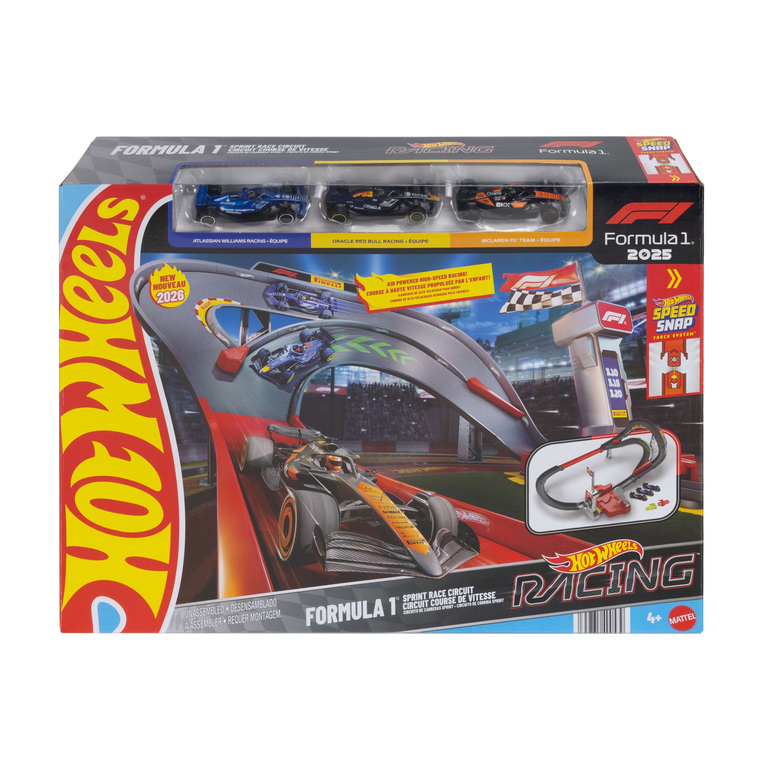 Hot?Wheels Coffret Circuit Course F1 - Image 4