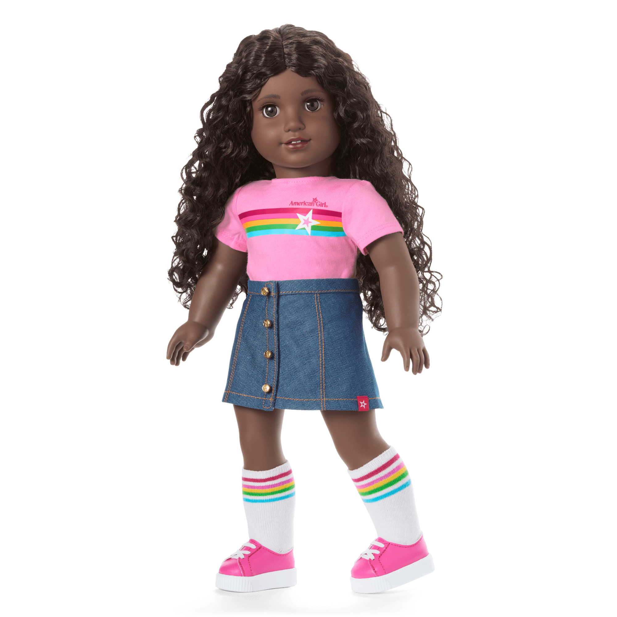 Truly Me? 18-inch Doll #127 with curly dark-brown hair - Image 11