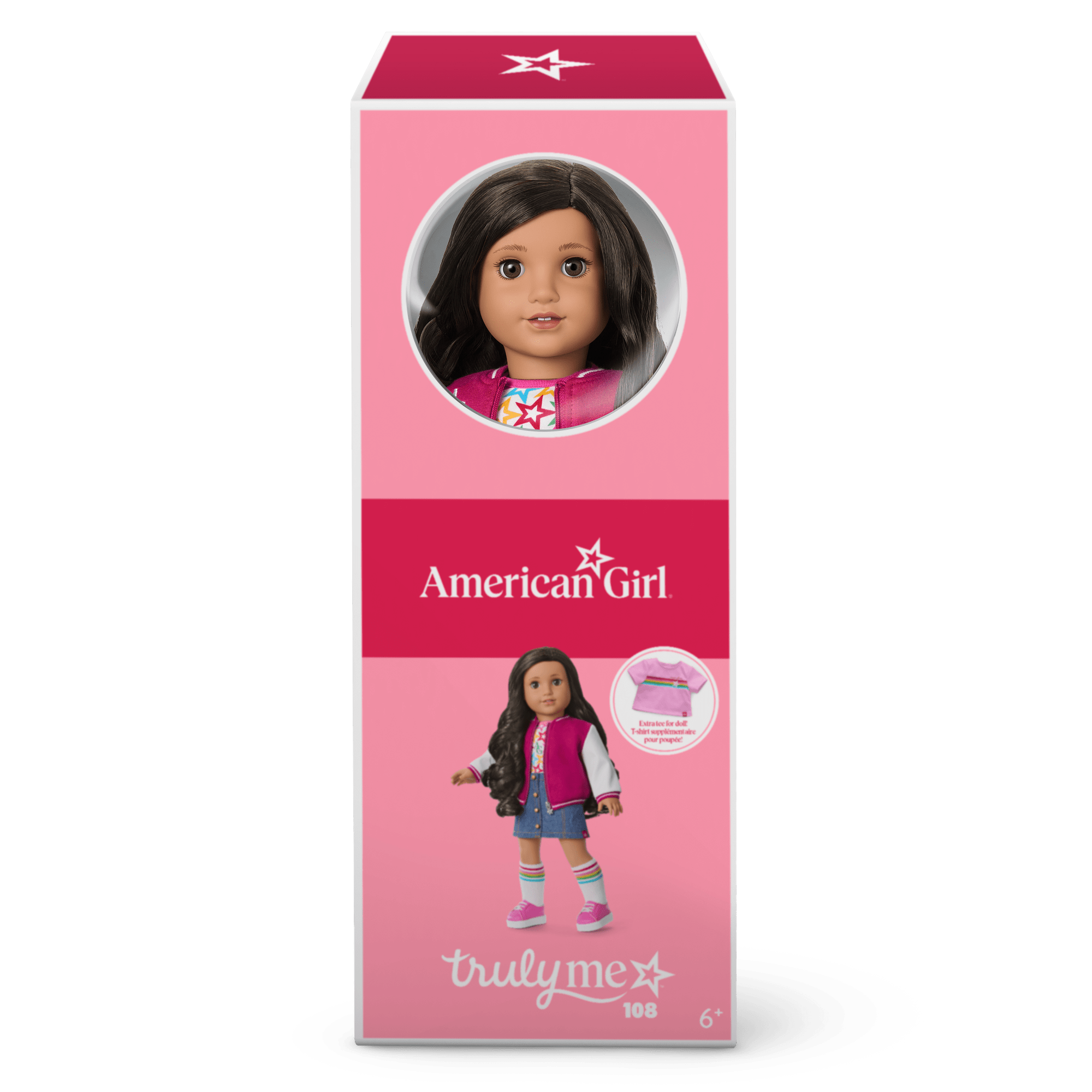 Truly Me? 18-inch Doll #108 with curly black-brown hair - Image 16