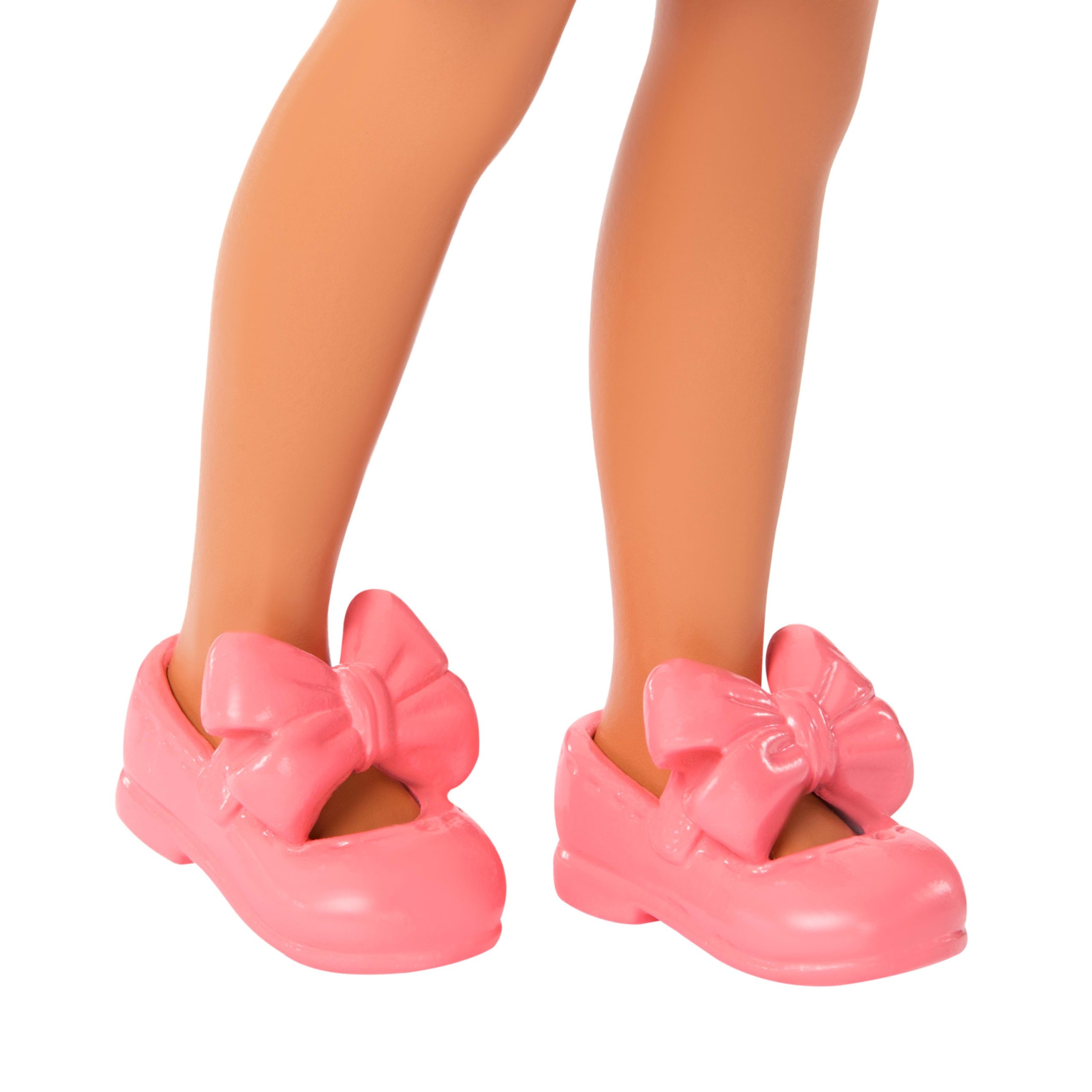 Barbie Club Chelsea Lula Small Doll. 6-inch With Brunette Hair in Cherry-Print Dress & Sandals - Image 3