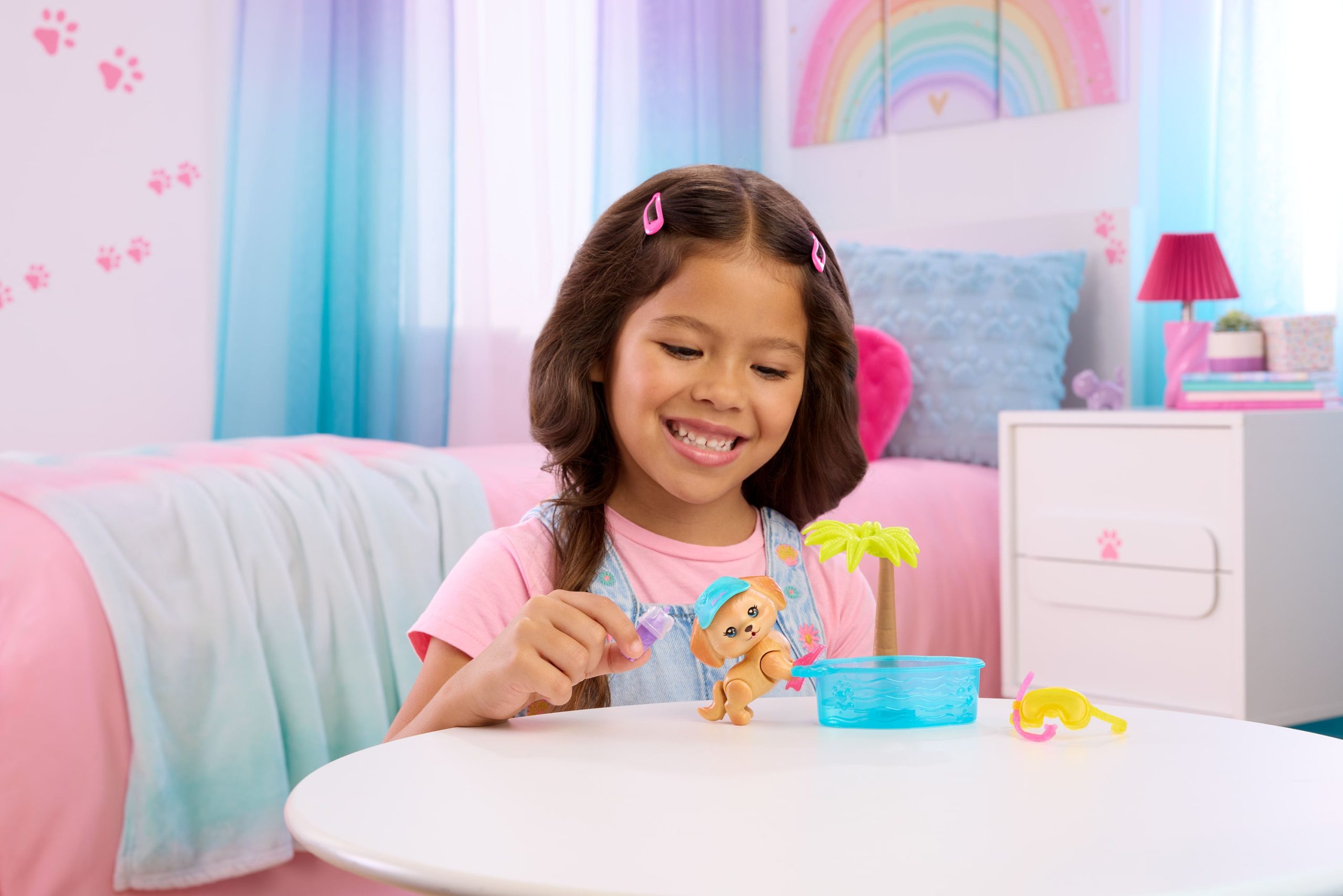 Barbie Dream Squad Pet Puppy And Pool With Color-Changing Accessories - Image 2