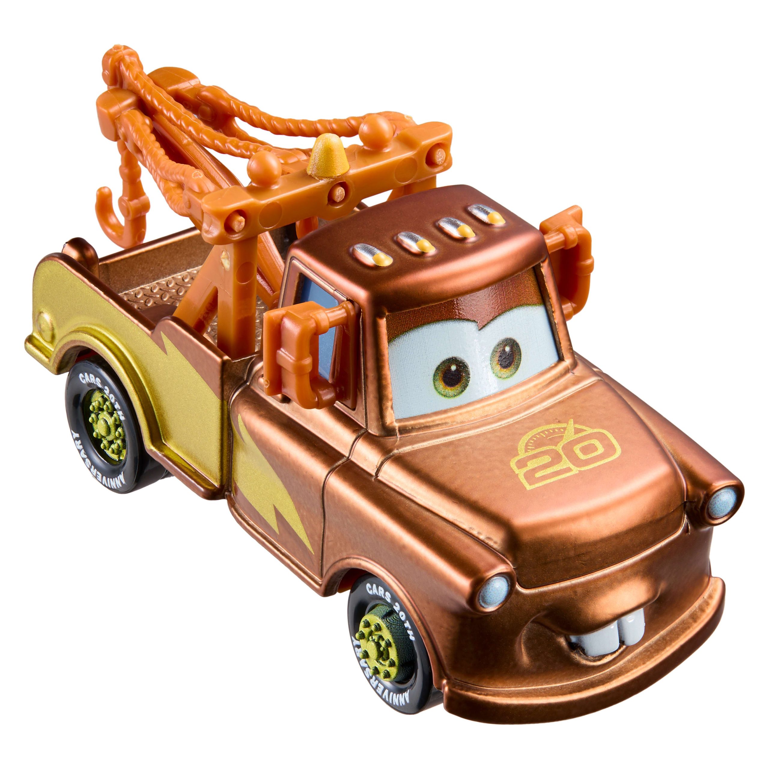 Carros da Disney e Pixar Diecast Ve??culo de Brinquedo Carro De Anivers??rio Pacote Com 5 - Image 3