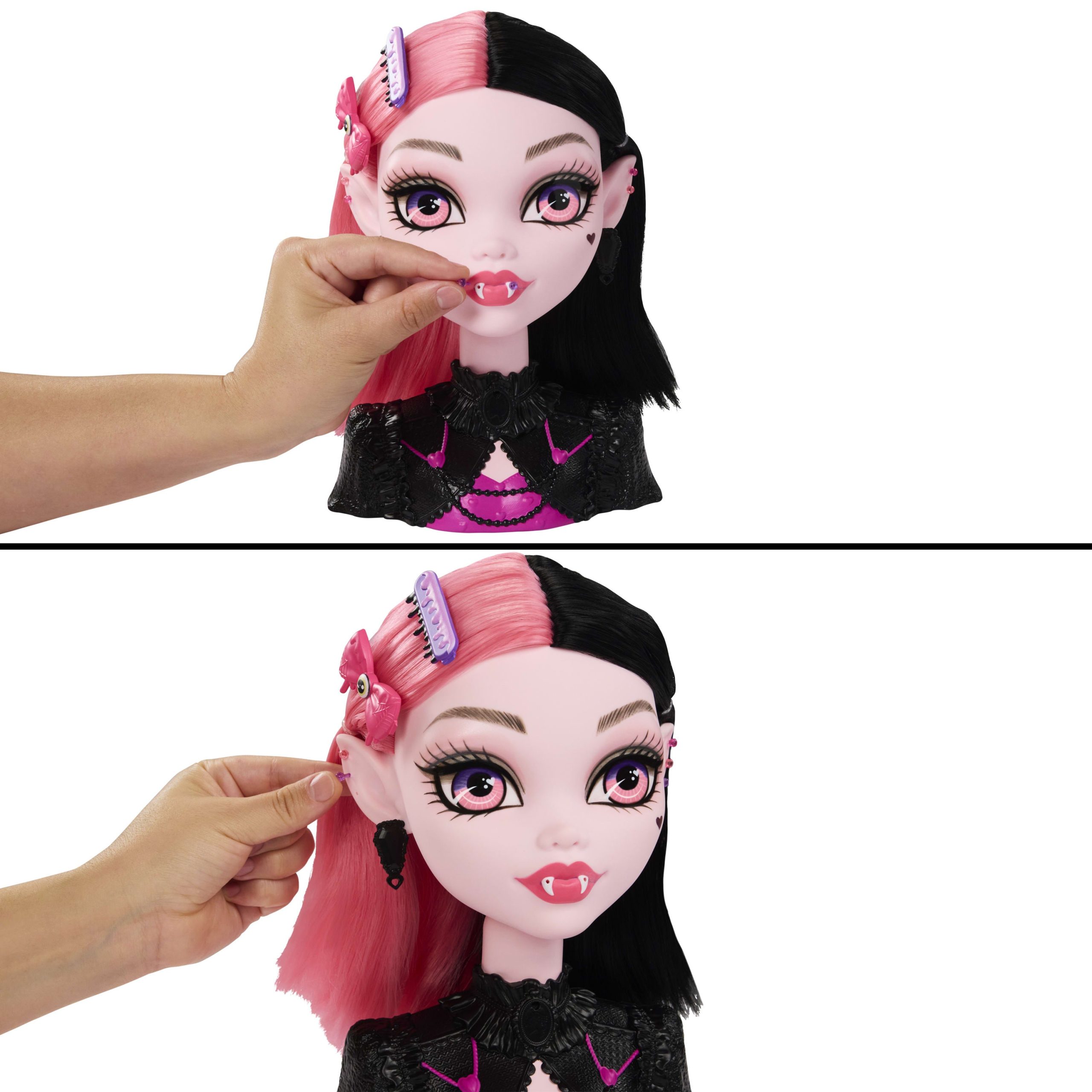 Monster?High T??te ?? Coiffer Draculaura - Image 3