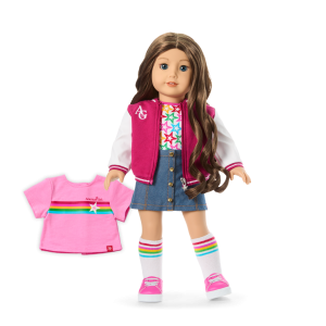 Truly Me? 18-inch Doll #126 with wavy brown hair
