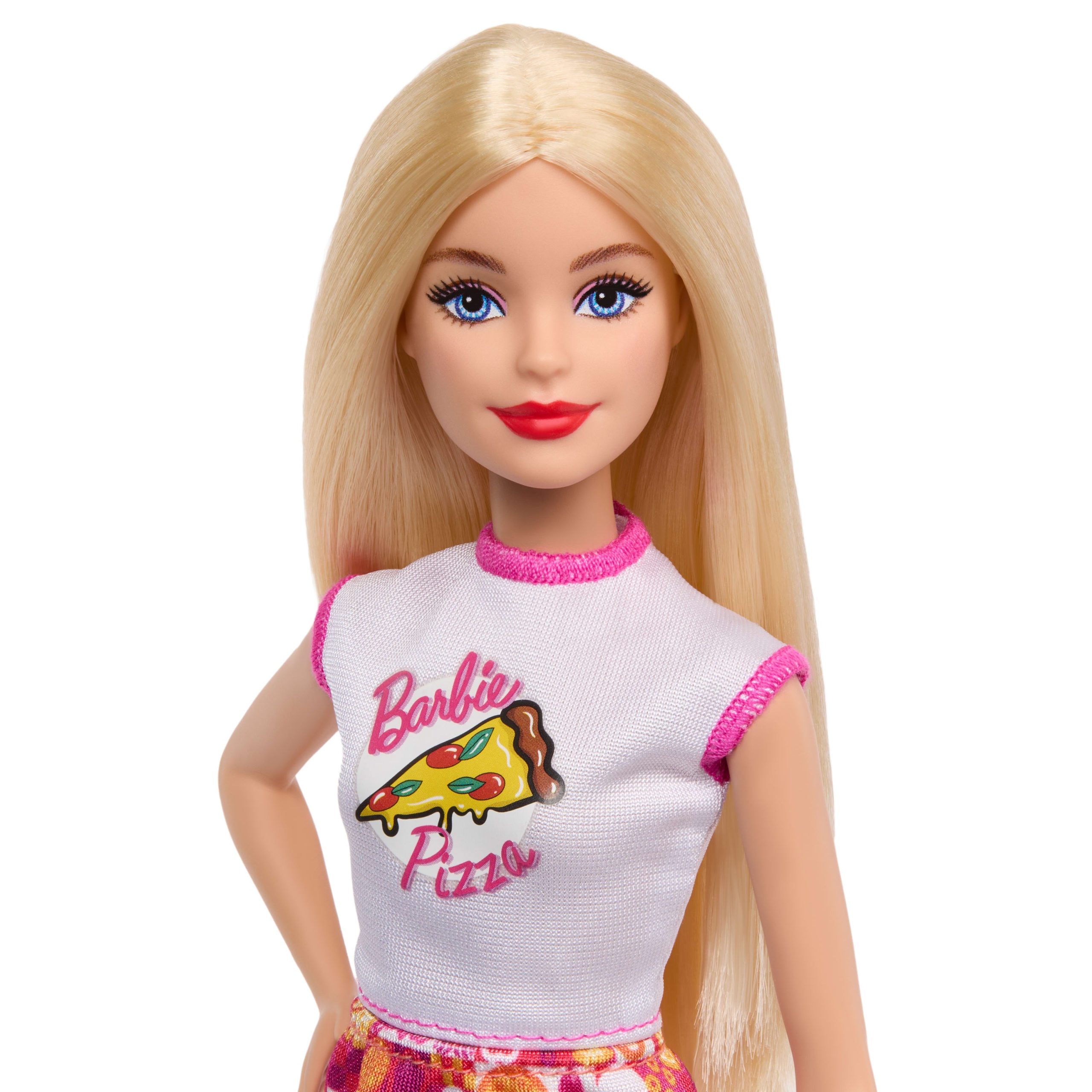 Barbie Pizza Shop Playset With Blonde Doll. Pizza Making Station. 25 Accessories - Image 5