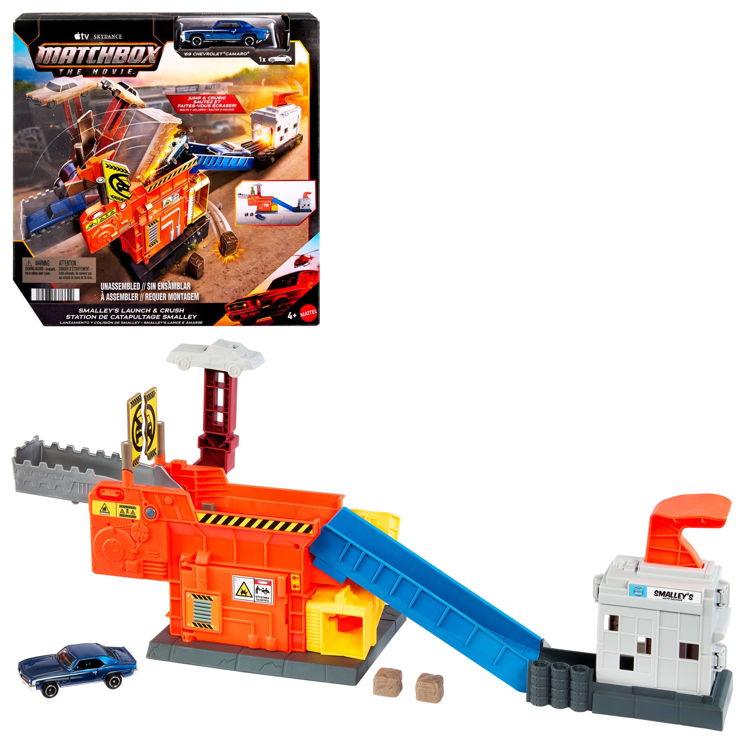 Matchbox Set de Juego Set de Juego Pel??cula Crusher Playset