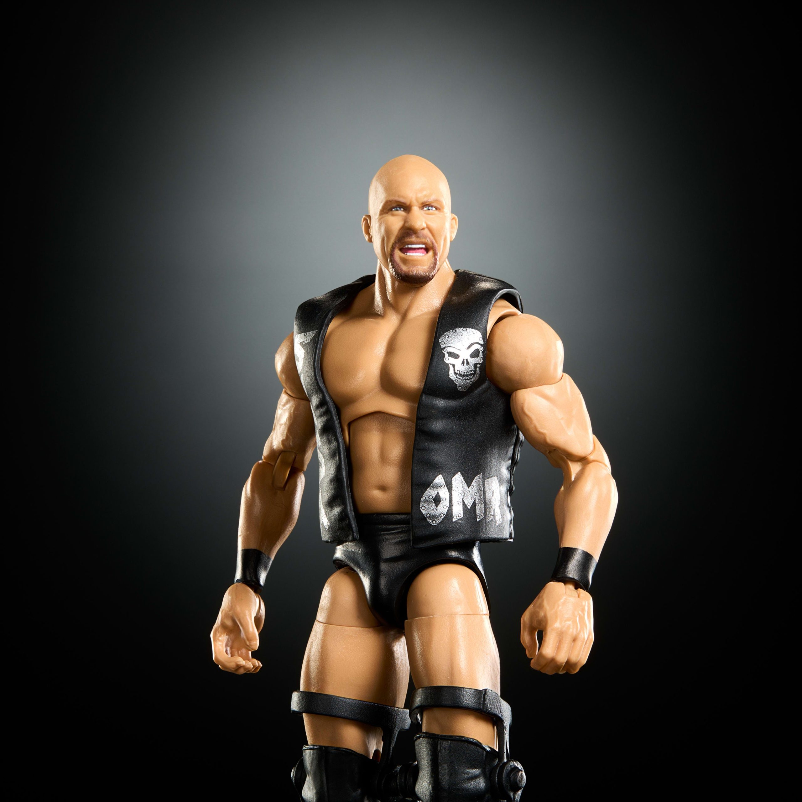 WWE Elite Stone Cold Steve Austin Action Figure. Greatest Hits 2025 Set. 6-inch Collectible & Accessories - Image 2