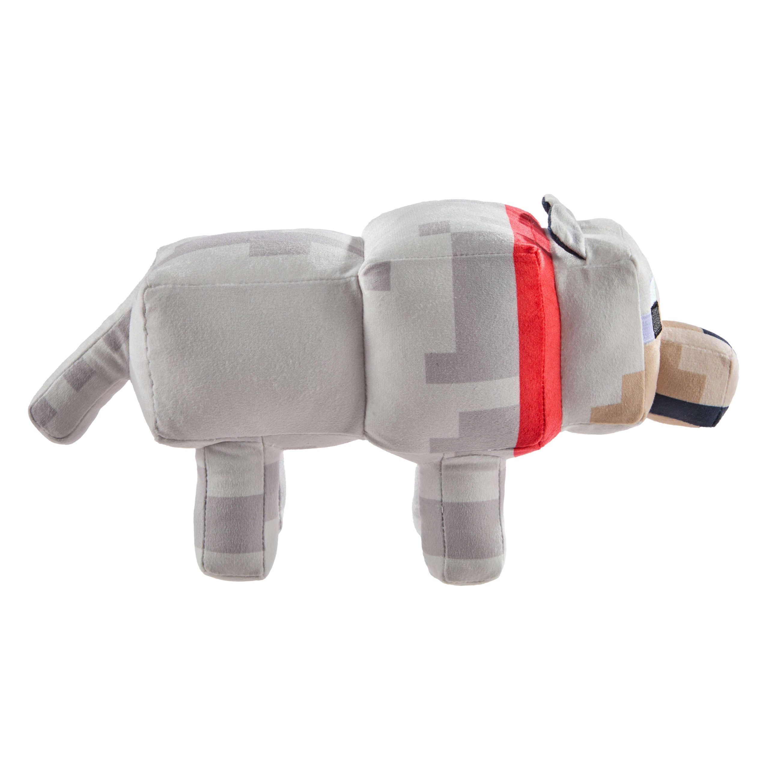 Minecraft Plush Tamed Wolf Toy. 8-Inch Soft Doll. Collectible Inspired By The Video Game Character - Image 5