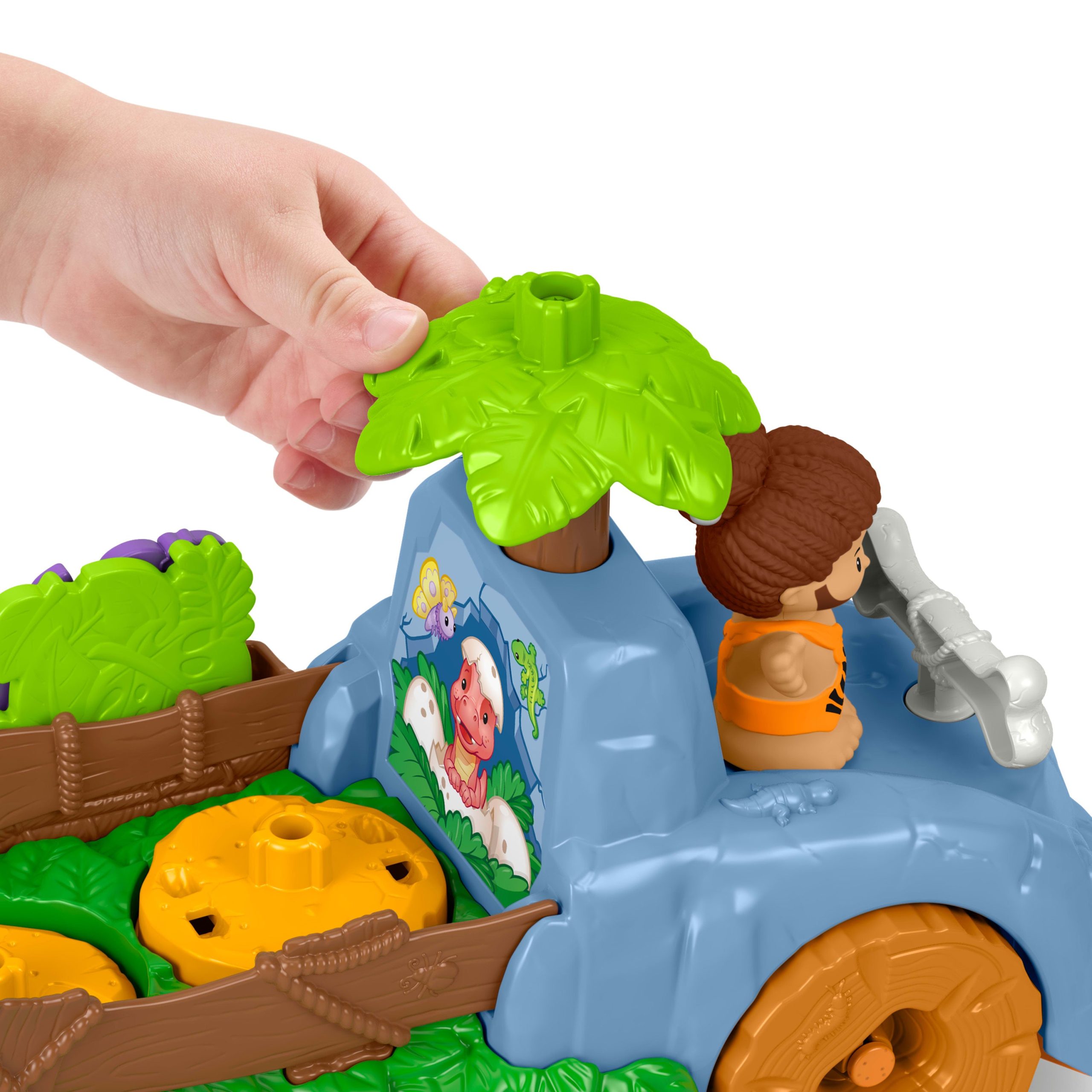 Camion Dino Gigoteur Little People de Fisher-Price. Coffret de Dinosaures de 6???l??ments Pour Les Tout-Petits - Image 5