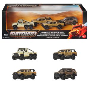 Matchbox Diecast Ve??culo de Brinquedo Filme Multipack de Cole??o