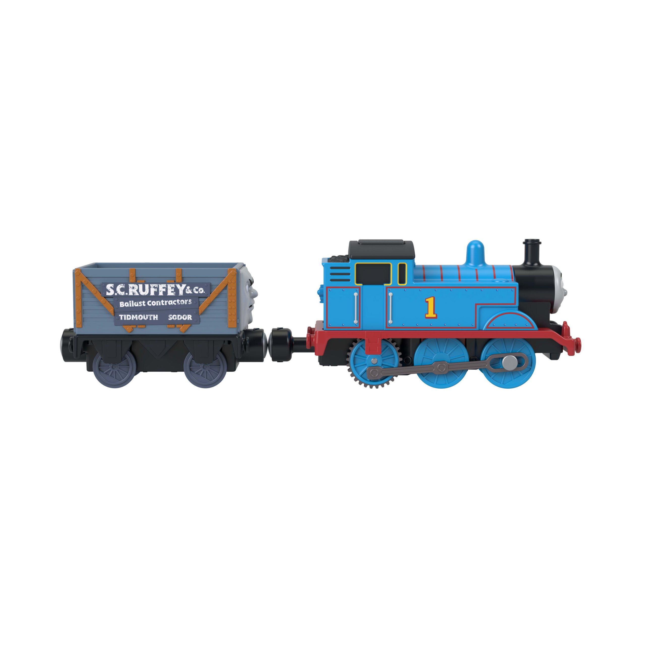 Locomotive Motoris??e Thomas et ses Amis de Fisher-Price Wagon S.C. Ruffey - Image 5