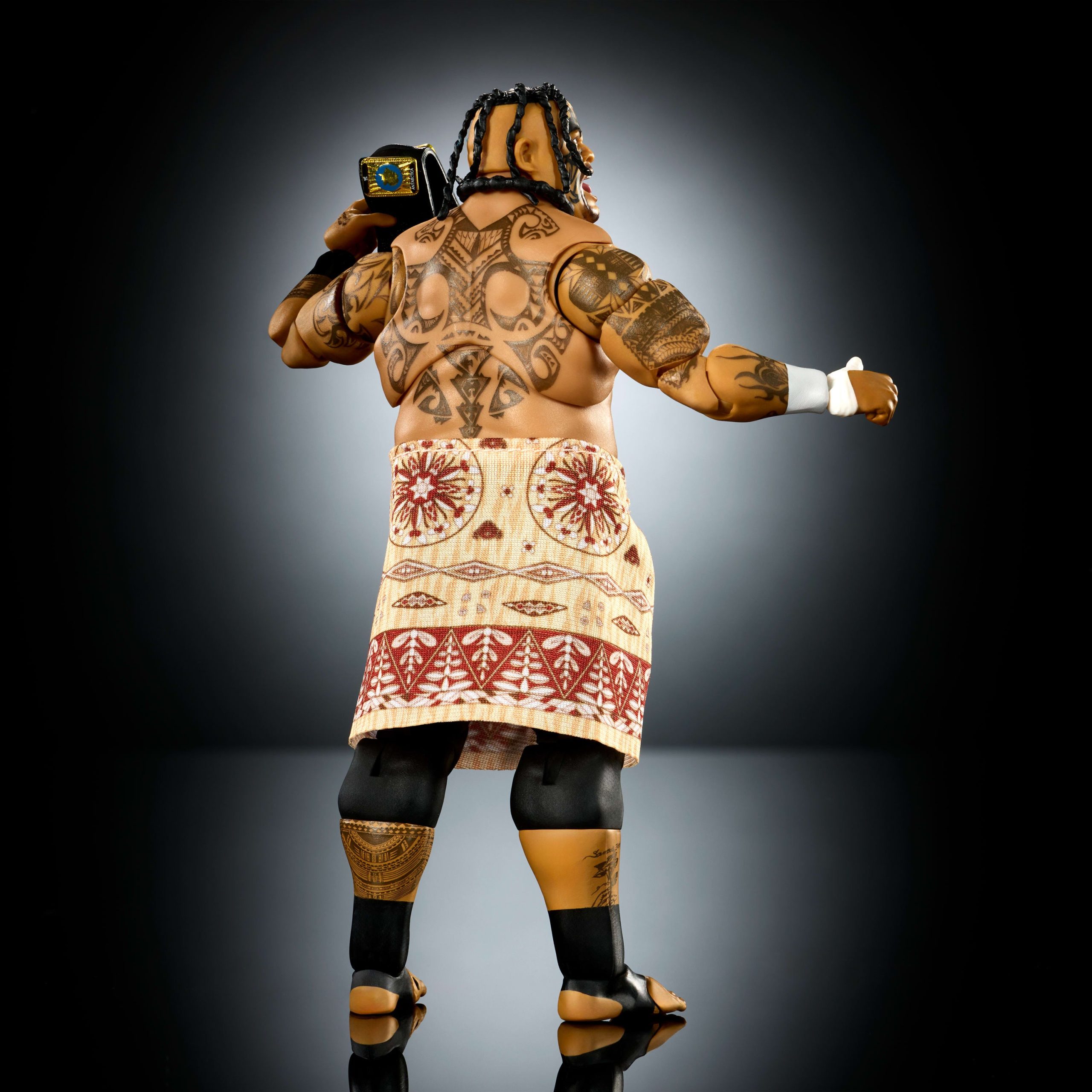 Wwe Figurine Articul??e Ultimate Umaga - Image 5