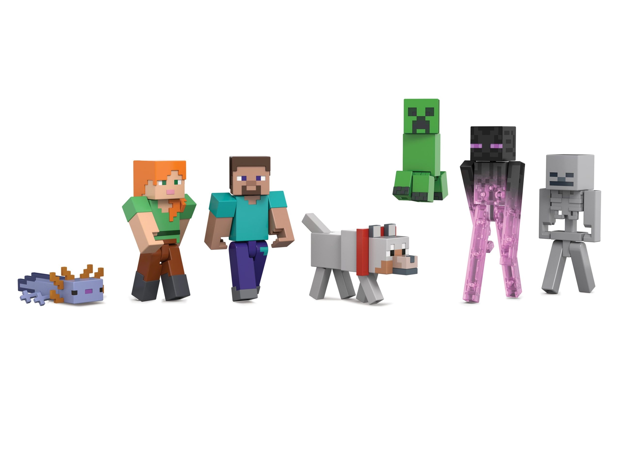 Minecraft Vanilla Figura de A??o Pack Criad or de Mundos