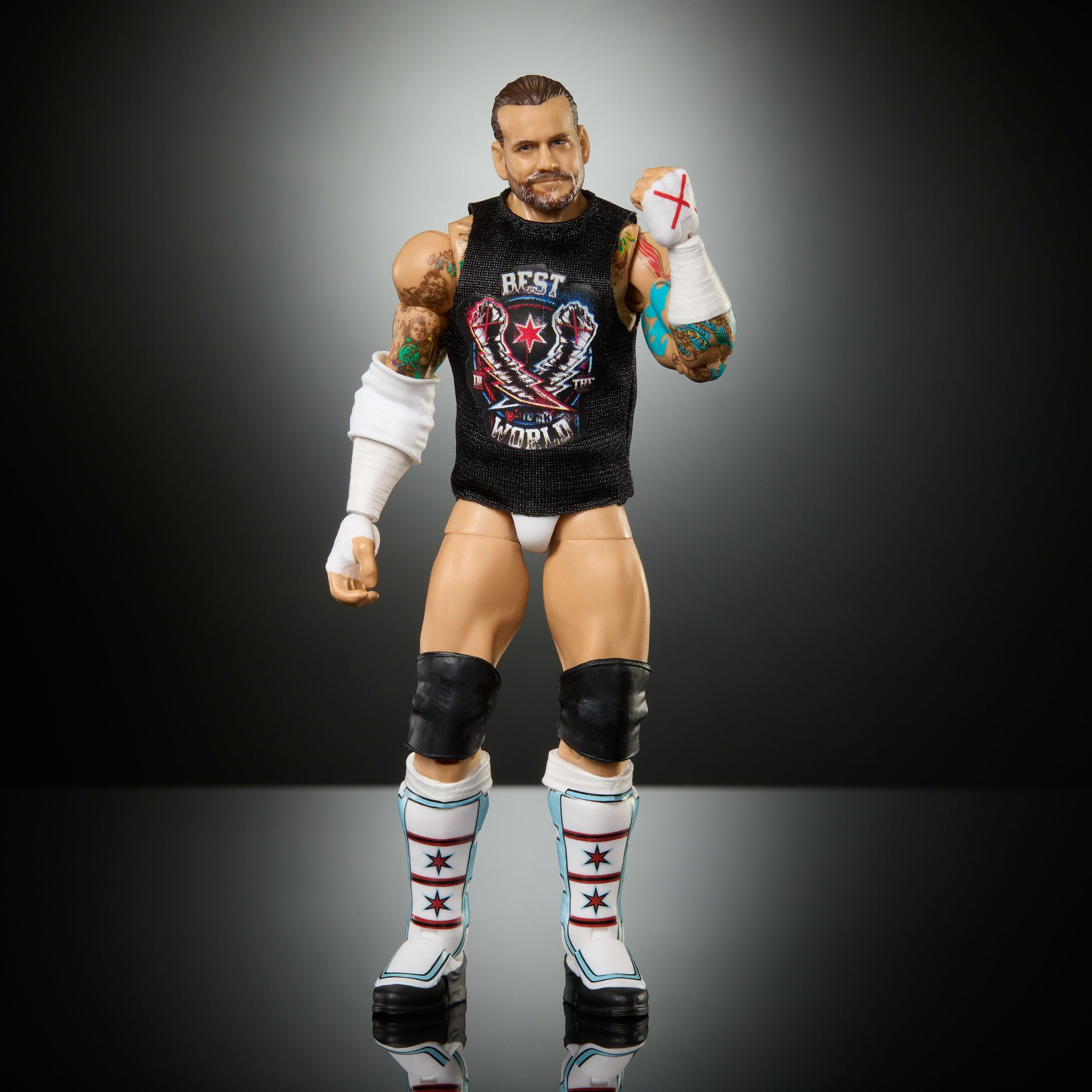 Wwe Figurine Articul??e ??lite Cm Punk - Image 4