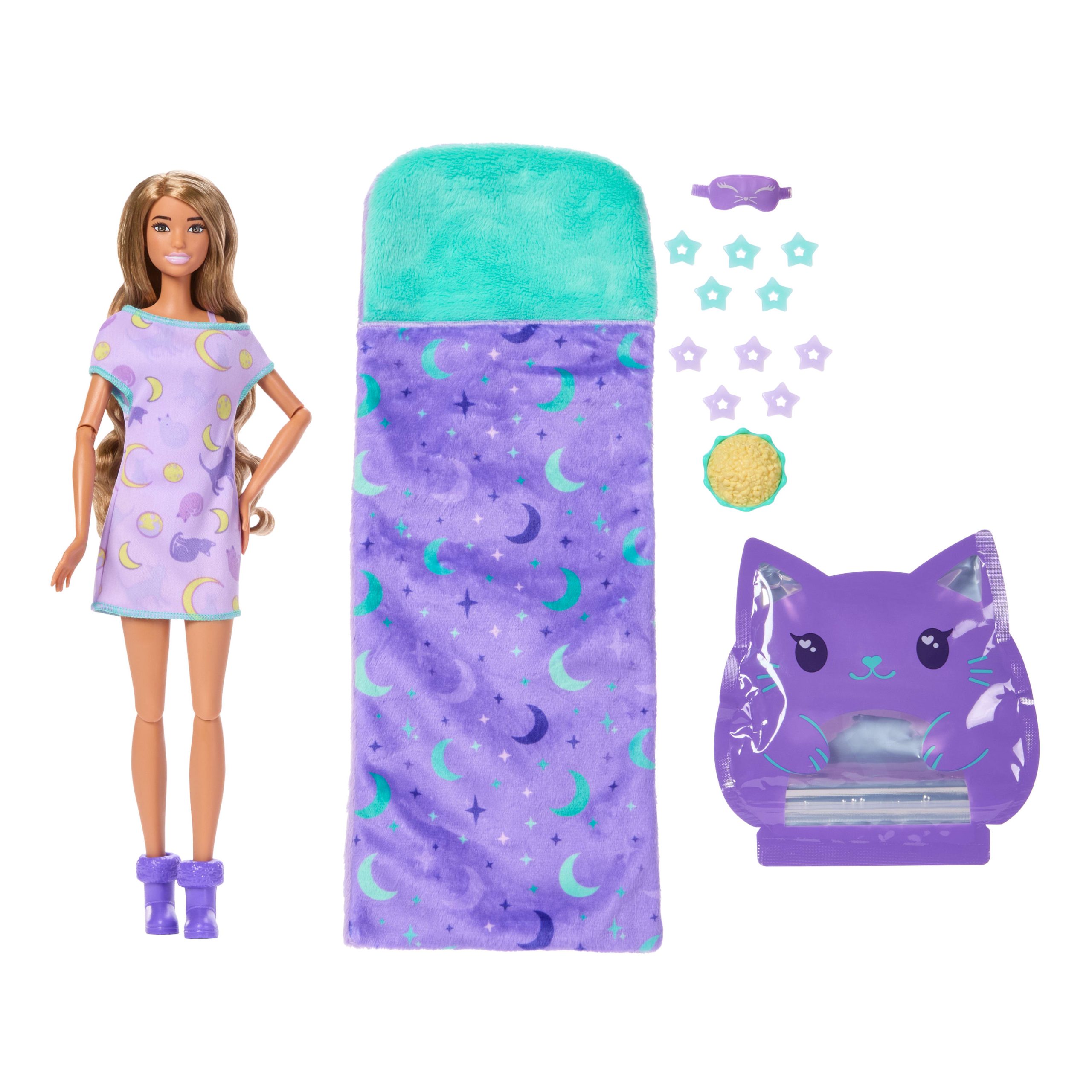 Poup??e et Accessoires Barbie Sleepover Reveal - Image 6