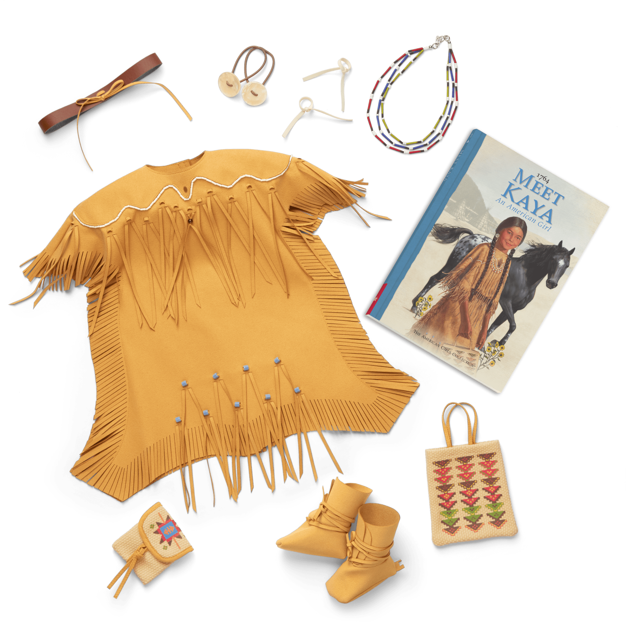 Kaya? 18-inch Doll. Book & Accessories (Historical Characters) - Image 2