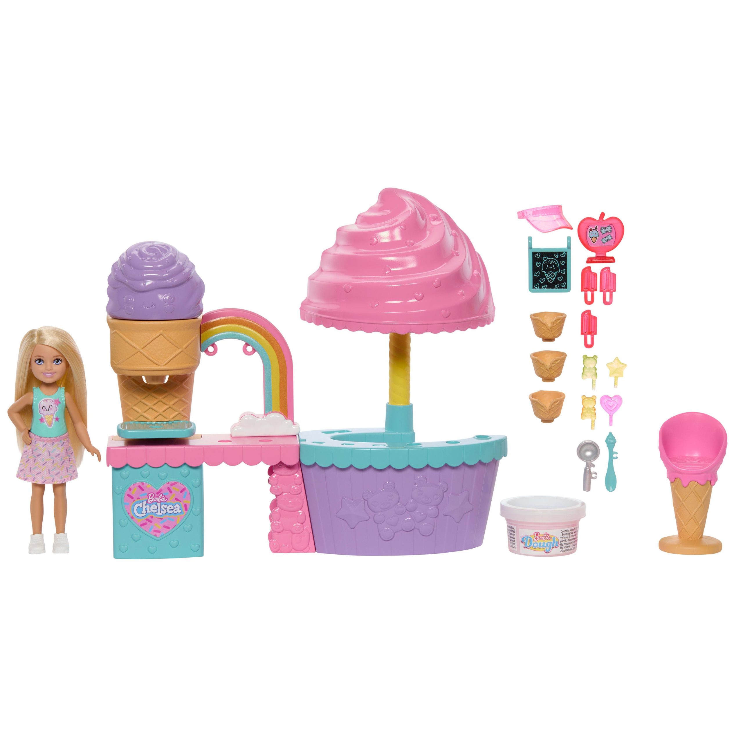 Barbie Chelsea Conjunto de Brinquedo Conjunto de Jogo Sorveteria - Image 5