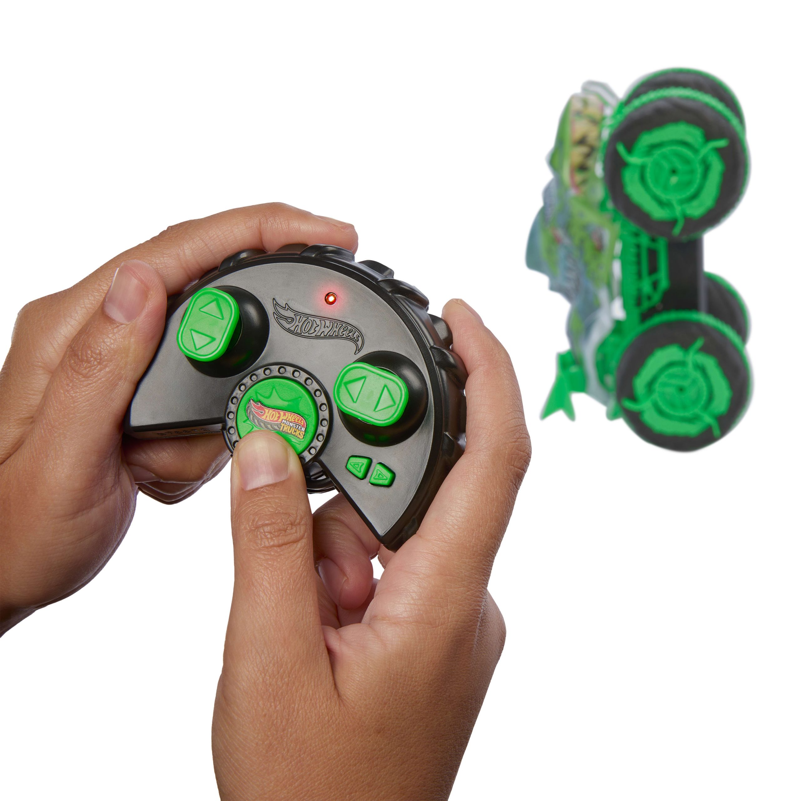 Hot Wheels Monster Trucks All-Terrain Great Bite RC. Remote-Control Toy - Image 3