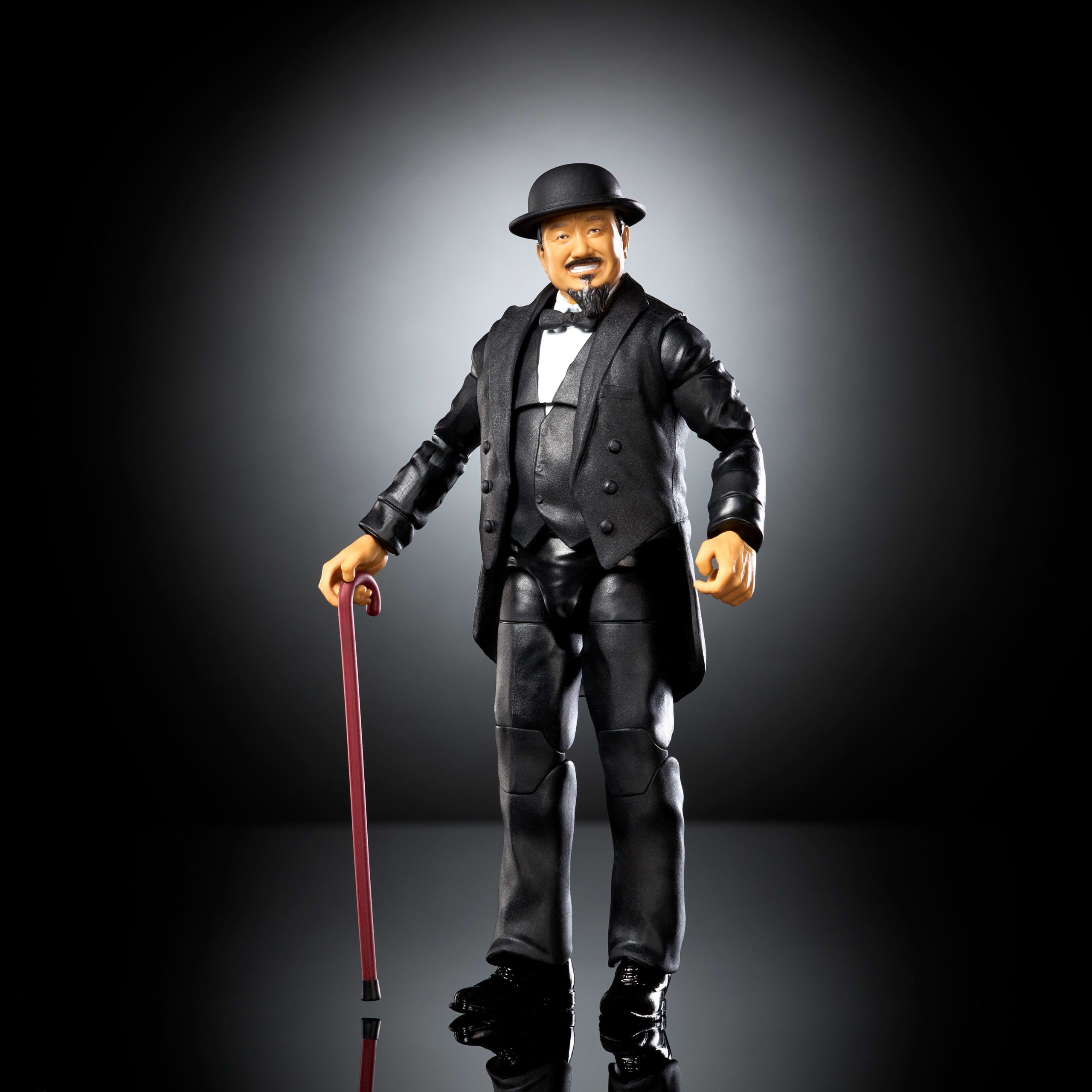 WWE Elite Legends Mr. Fuji Action Figure & Accessories. Series 30 6-inch Collectible Set - Image 3