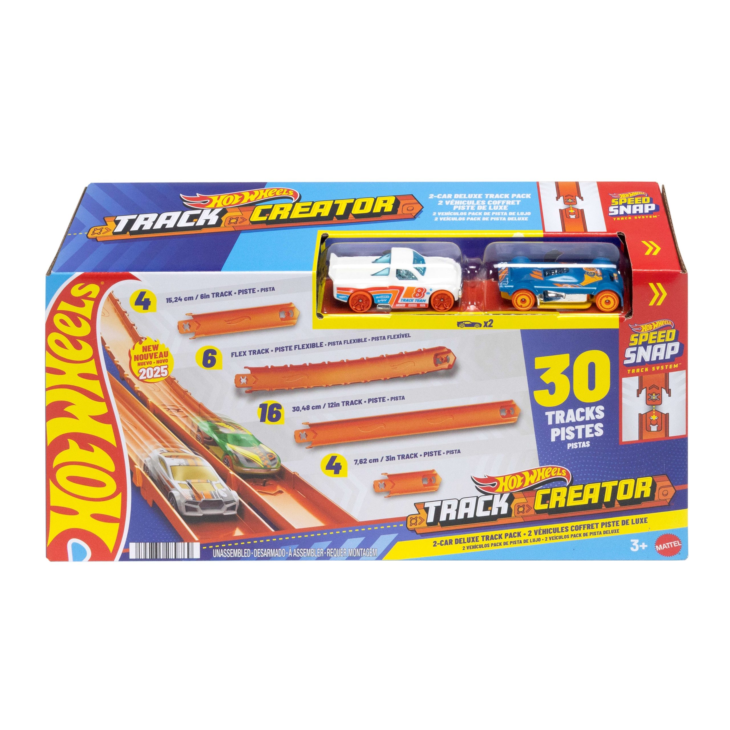 Hot Wheels Track Builder Veh??culo de Juguete Track Pack Deluxe