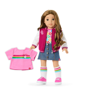 Truly Me? 18-inch Doll #118 with curly caramel hair