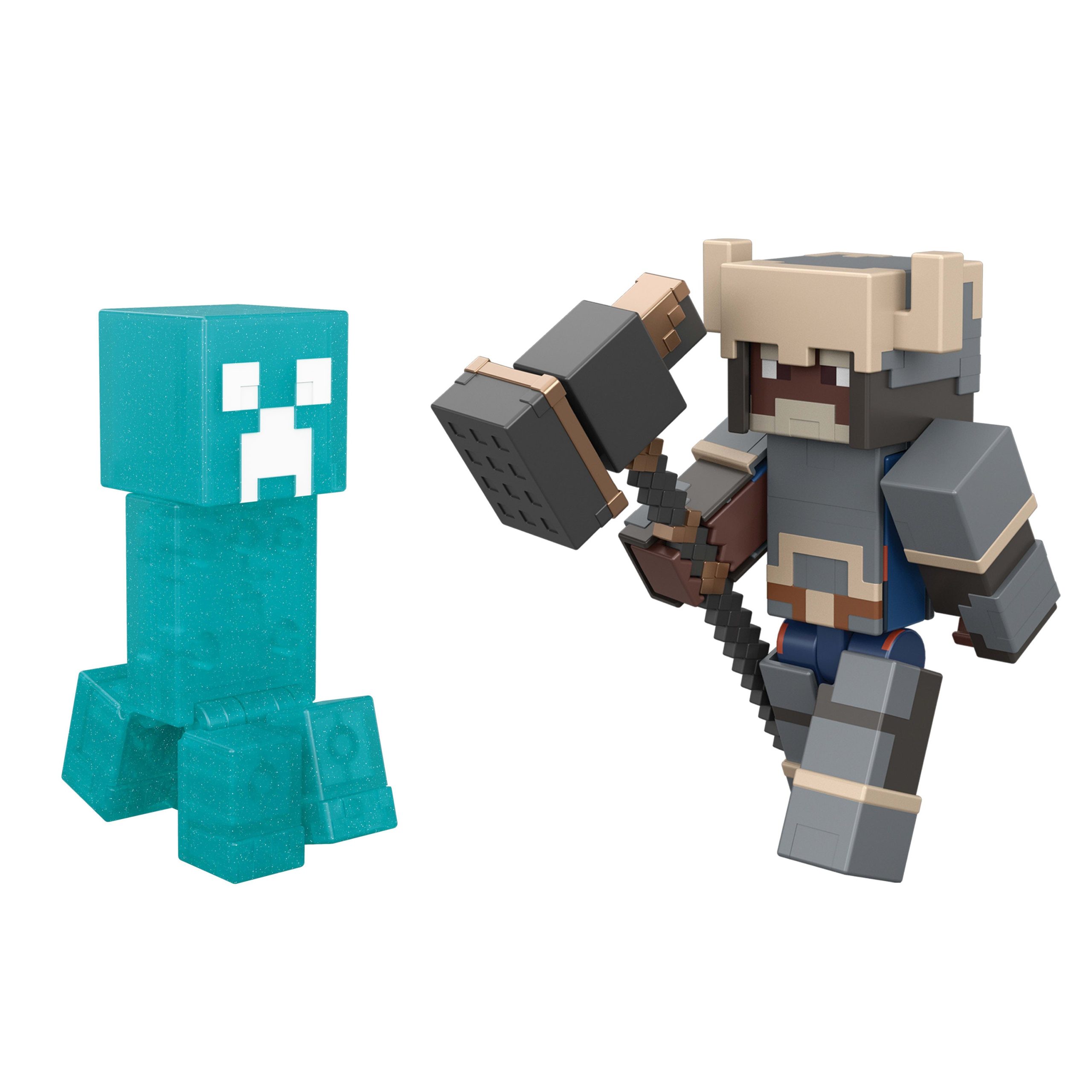 Minecraft?Dungeons II?Action Figures?& Accessories?Multipack. 3.25-Inch?Scale & Pixelated Design