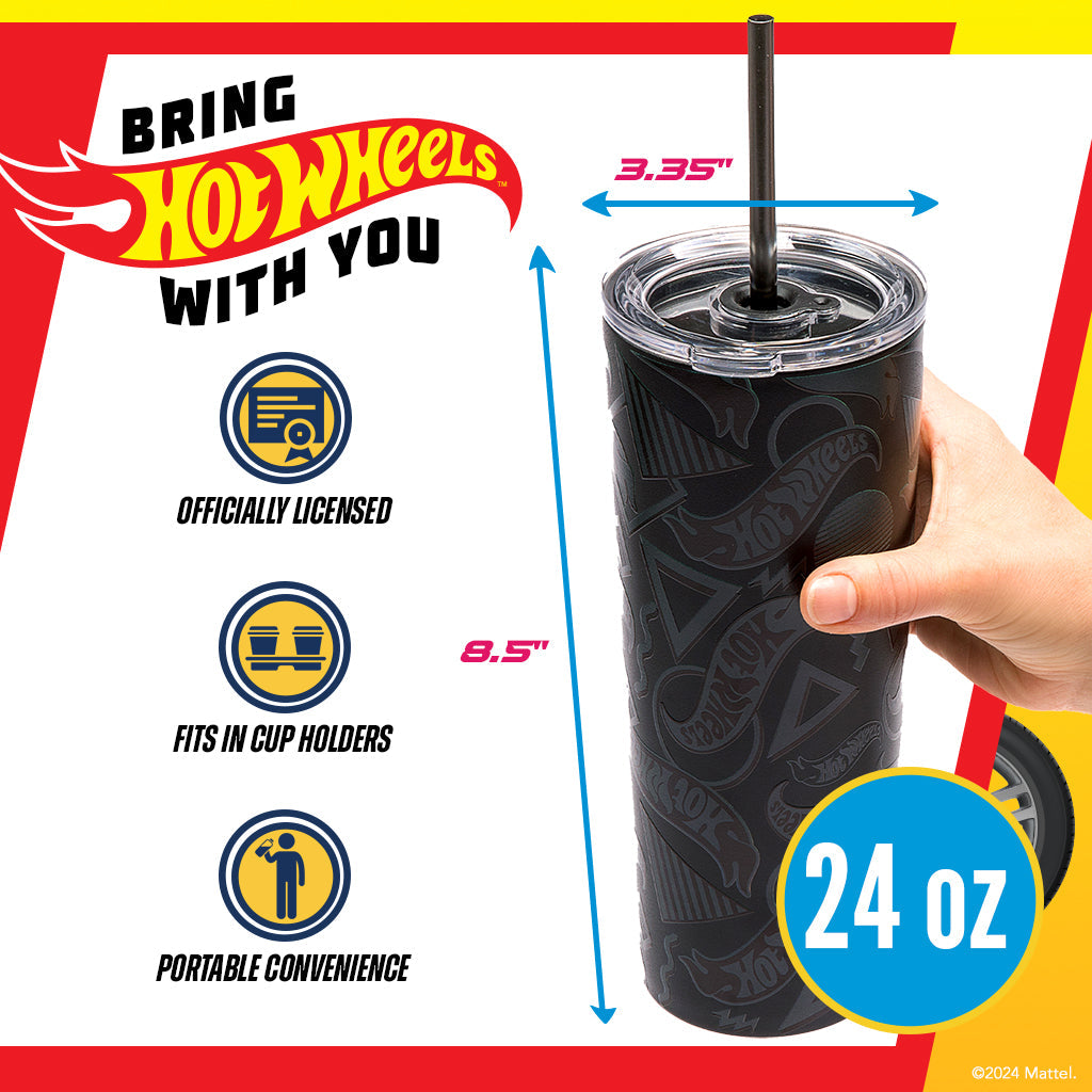 Hot Wheels? Finish Line Tumbler - 24 oz - Image 2
