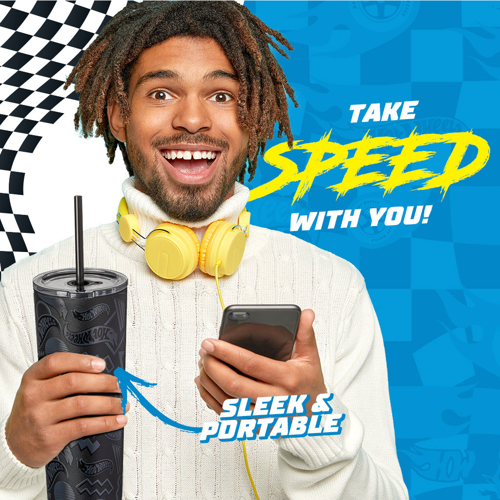Hot Wheels? Finish Line Tumbler - 24 oz - Image 4