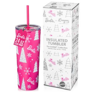 Barbie? Pink Christmas Tumbler