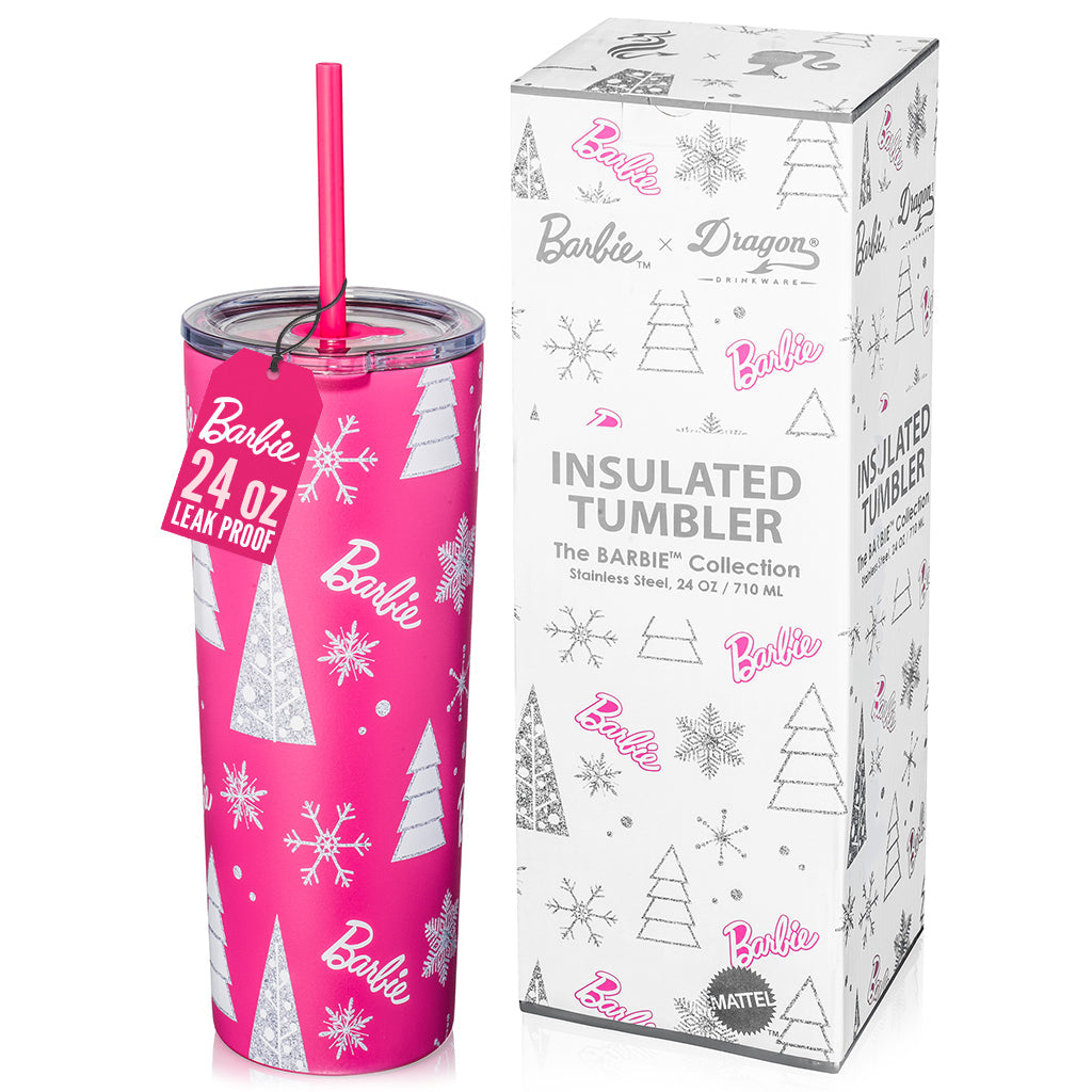 Barbie? Pink Christmas Tumbler