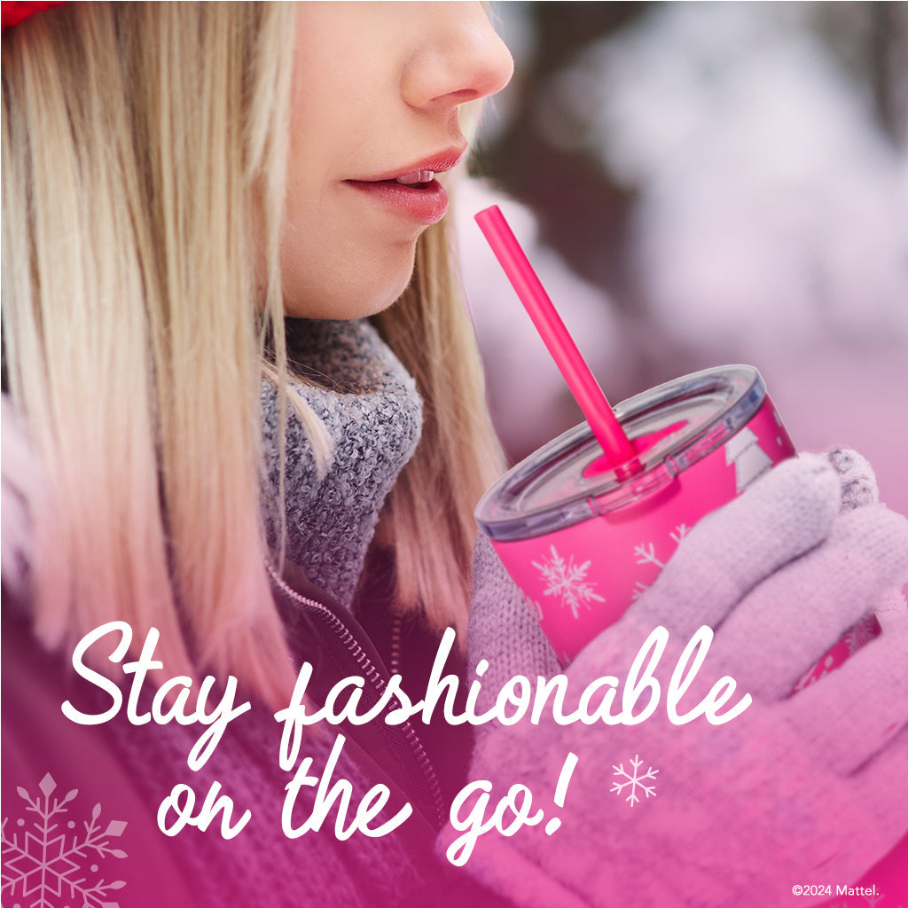 Barbie? Pink Christmas Tumbler - Image 6