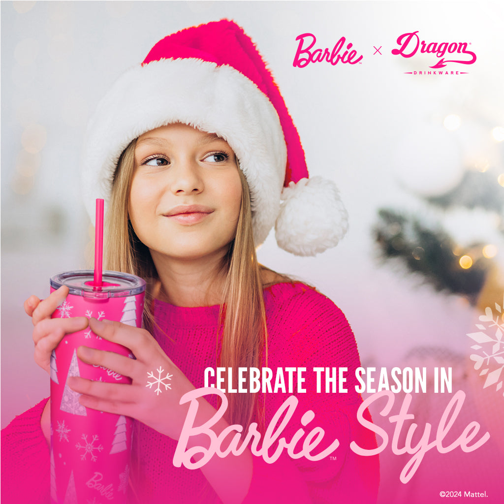 Barbie? Pink Christmas Tumbler - Image 7
