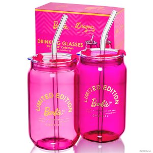 Barbie? x Dragon Glassware? Limited Edition Drinking Glasses