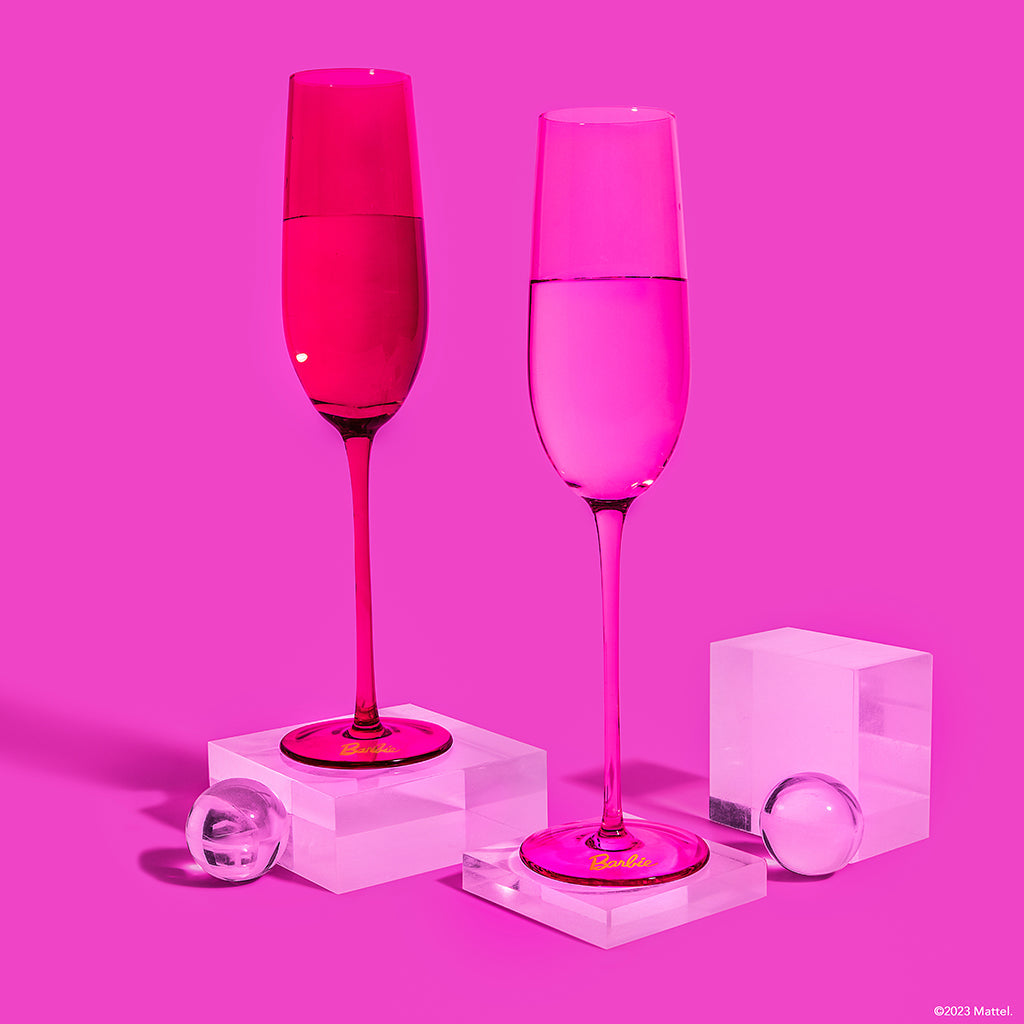 Barbie? X Dragon Glassware? Champagne Flutes - Image 2