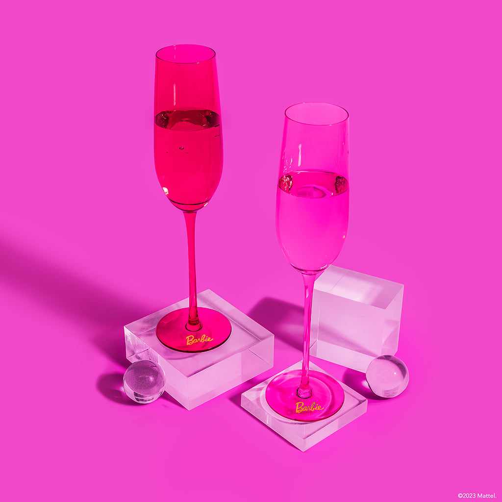 Barbie? X Dragon Glassware? Champagne Flutes - Image 3