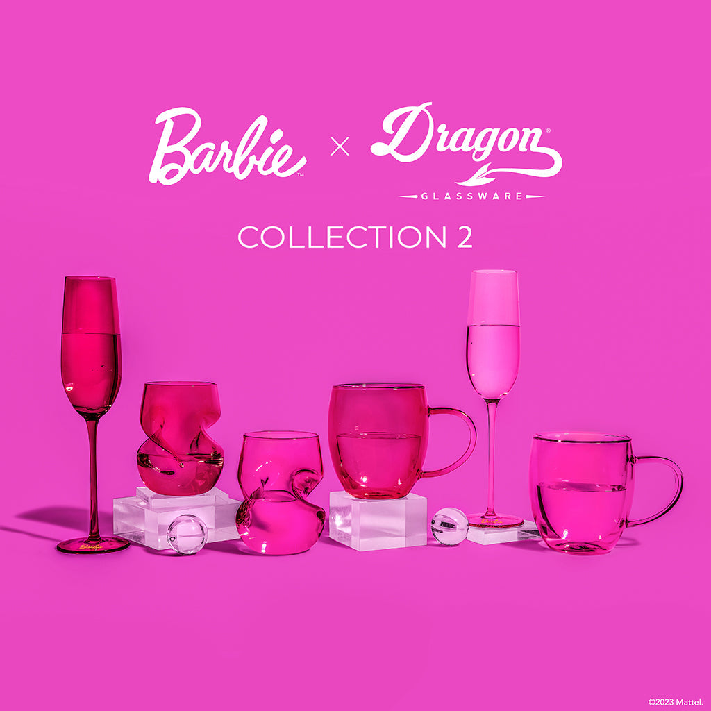 Barbie? X Dragon Glassware? Champagne Flutes - Image 7