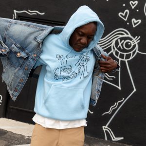 Fisher Price x Andr?? Saraiva Light Blue Hoodie