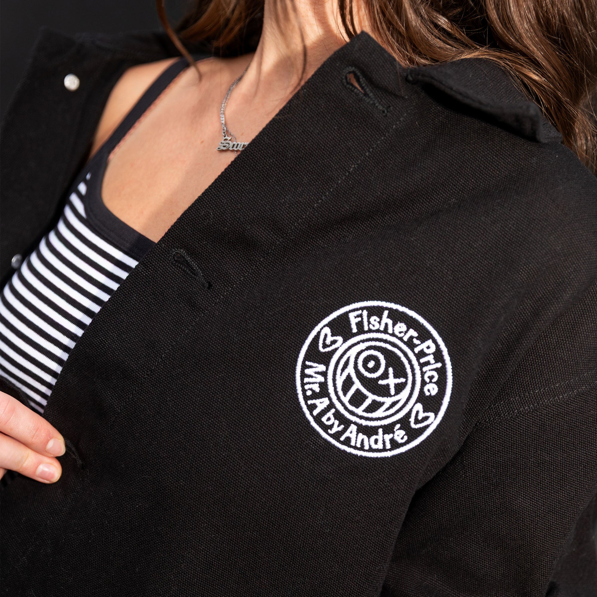 Fisher Price x Andr?? Saraiva Black Chore Jacket - Image 2