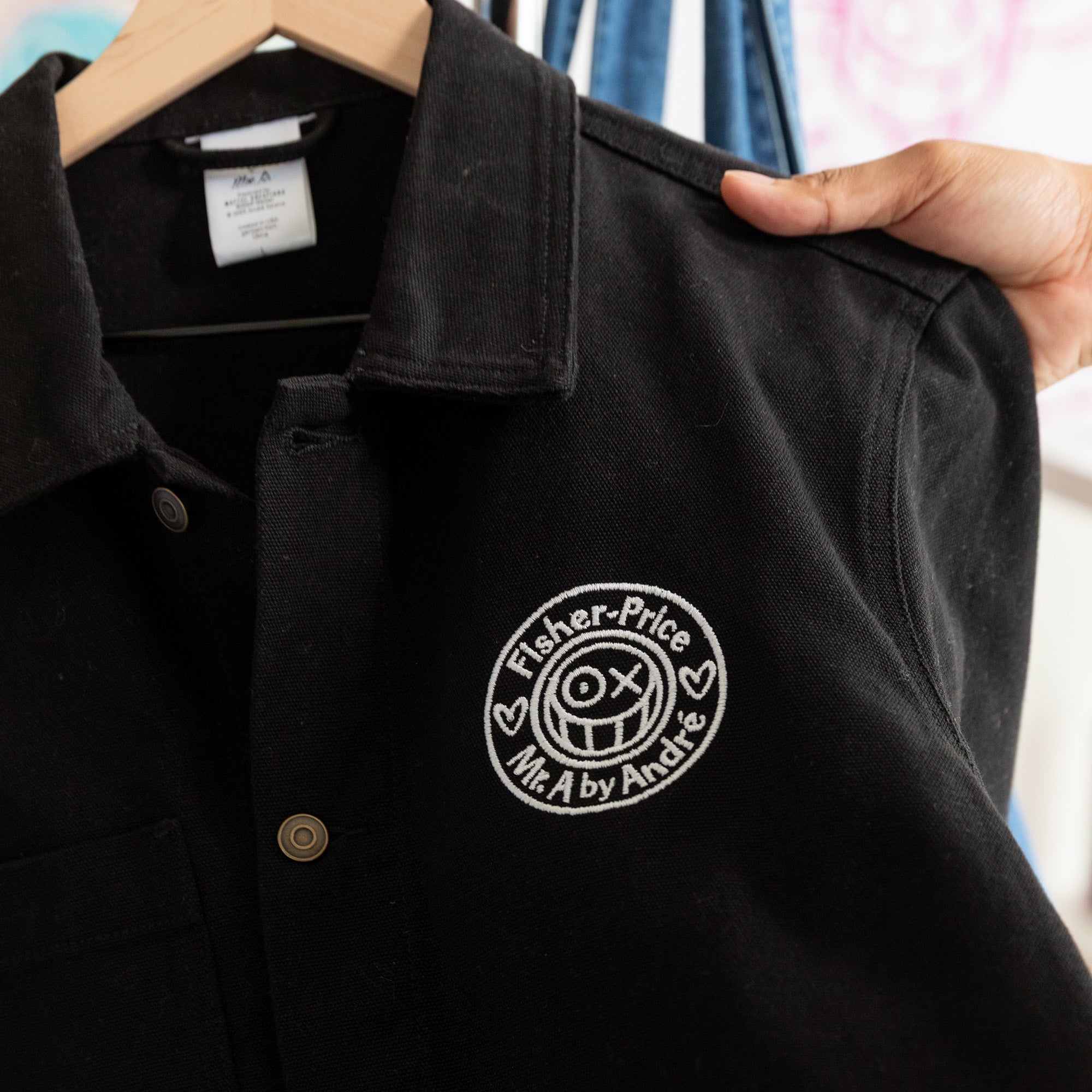 Fisher Price x Andr?? Saraiva Black Chore Jacket - Image 6