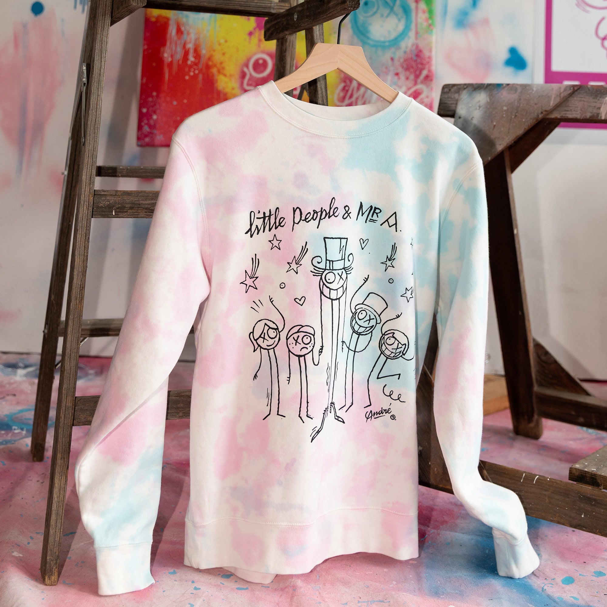 Fisher Price x Andr?? Saraiva Multi Tie Dye Sweatshirt