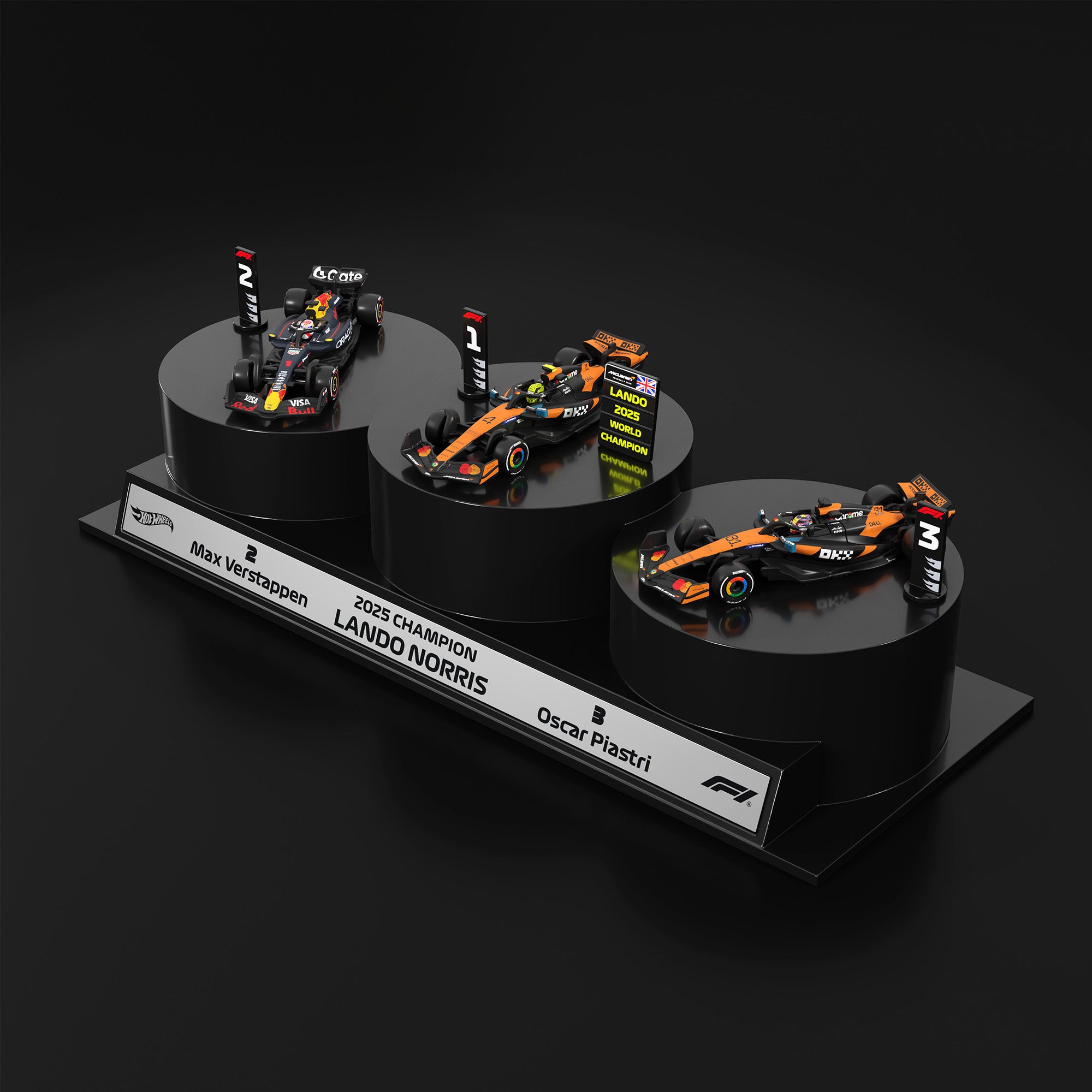 Hot Wheels? 2025 Formula 1? Podium Set - Image 2
