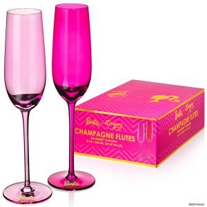 Barbie? X Dragon Glassware? Champagne Flutes