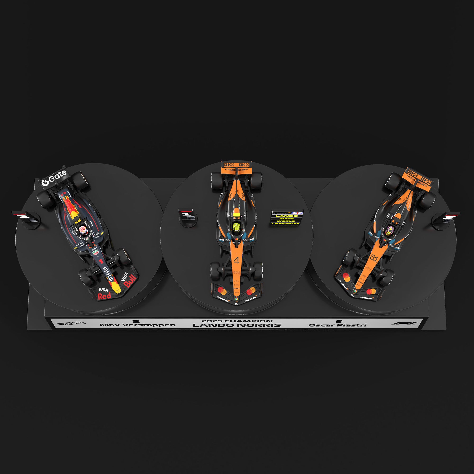 Hot Wheels? 2025 Formula 1? Podium Set - Image 3