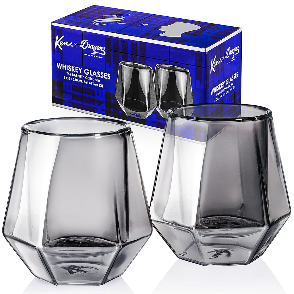 Barbie? X Dragon Glassware? Ken? Whiskey Glasses